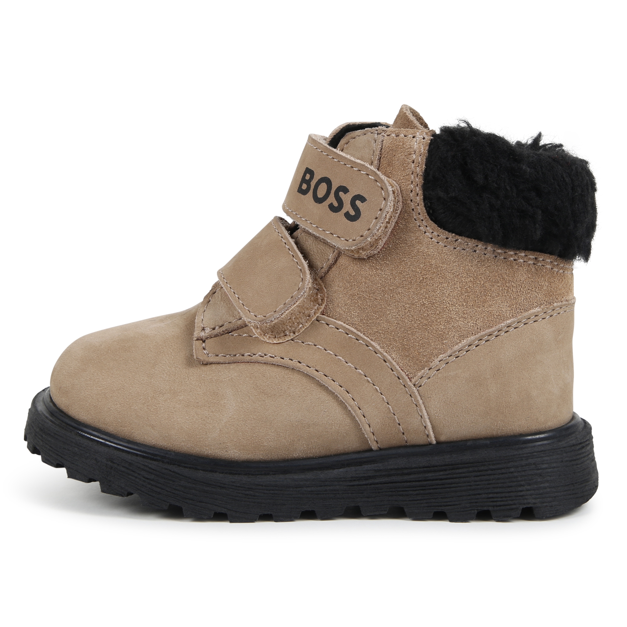 Leather ankle boots BOSS for BOY