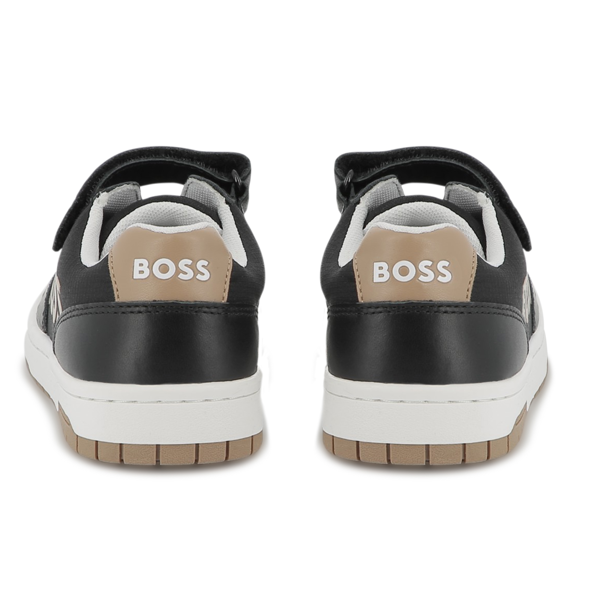 Laced hook-and-loop trainers BOSS for BOY