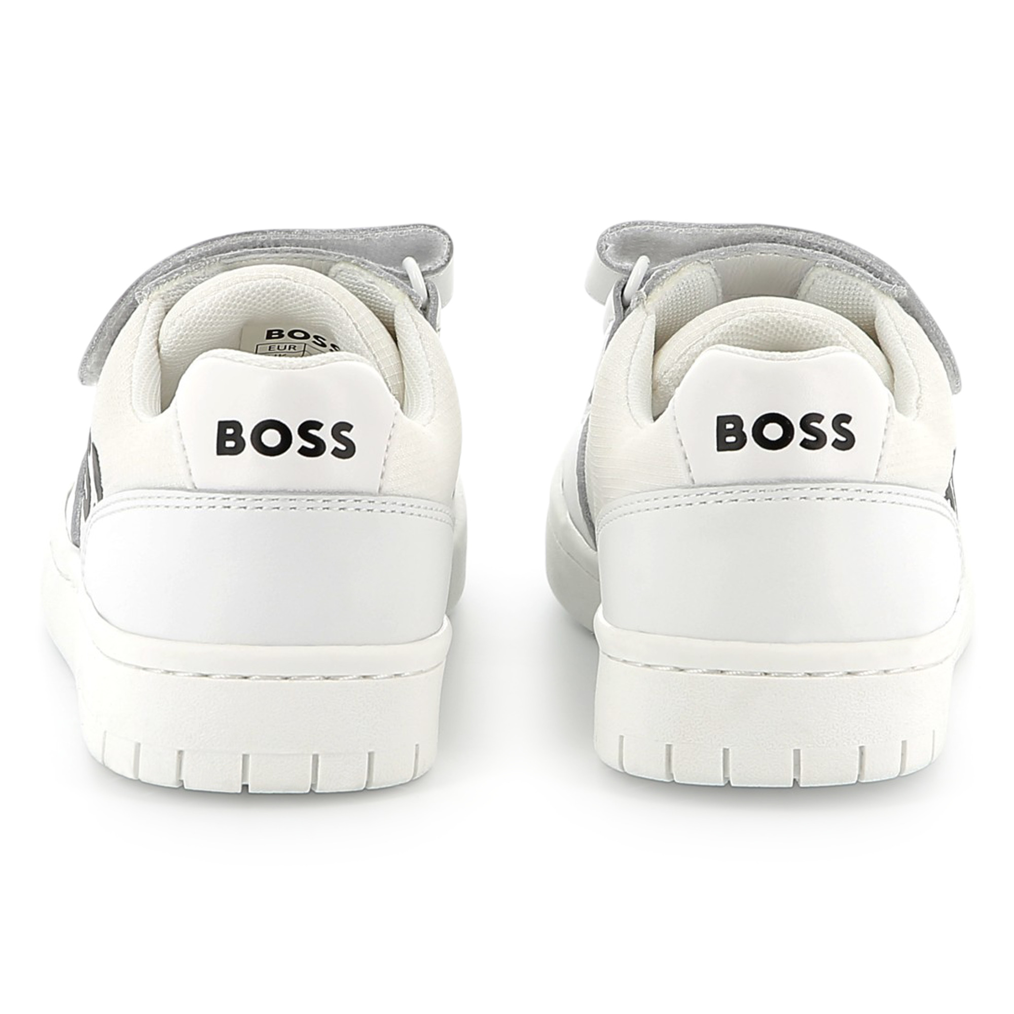 Laced hook-and-loop trainers BOSS for BOY