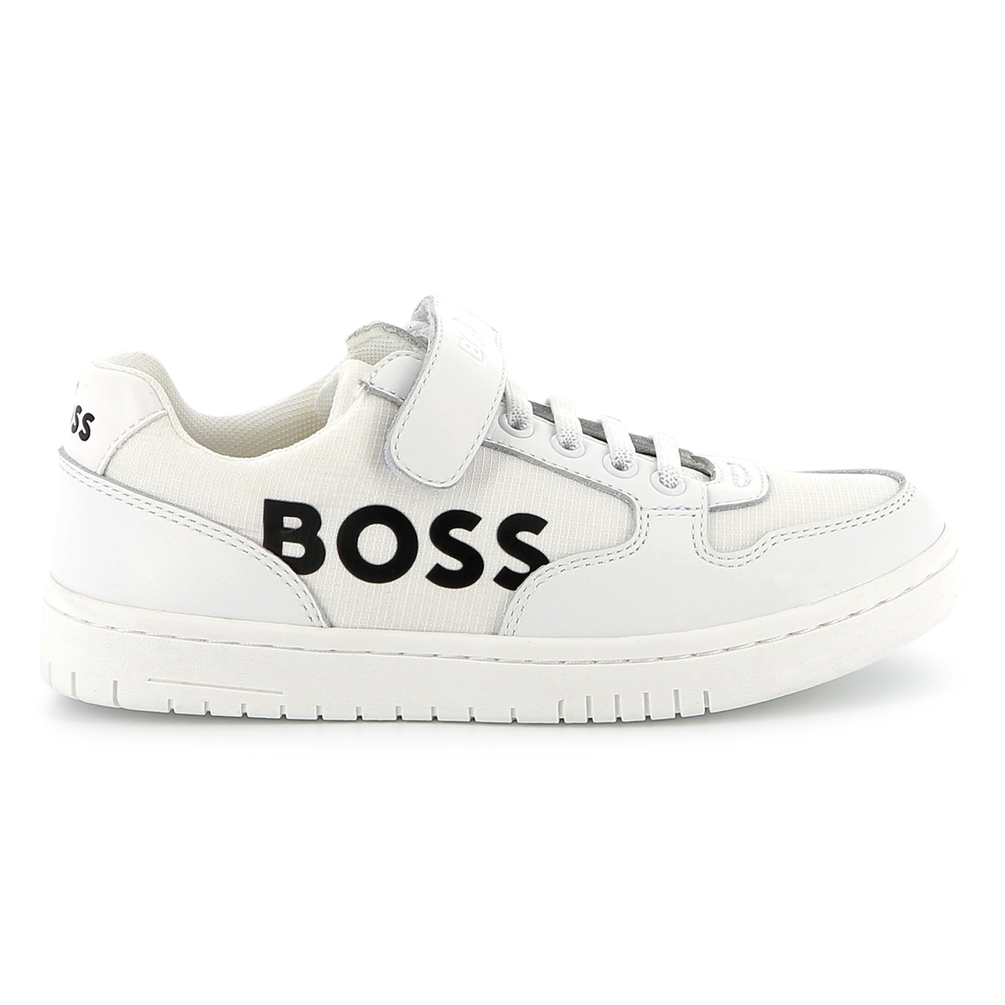 Baskets à lacets et scratchs BOSS pour GARCON