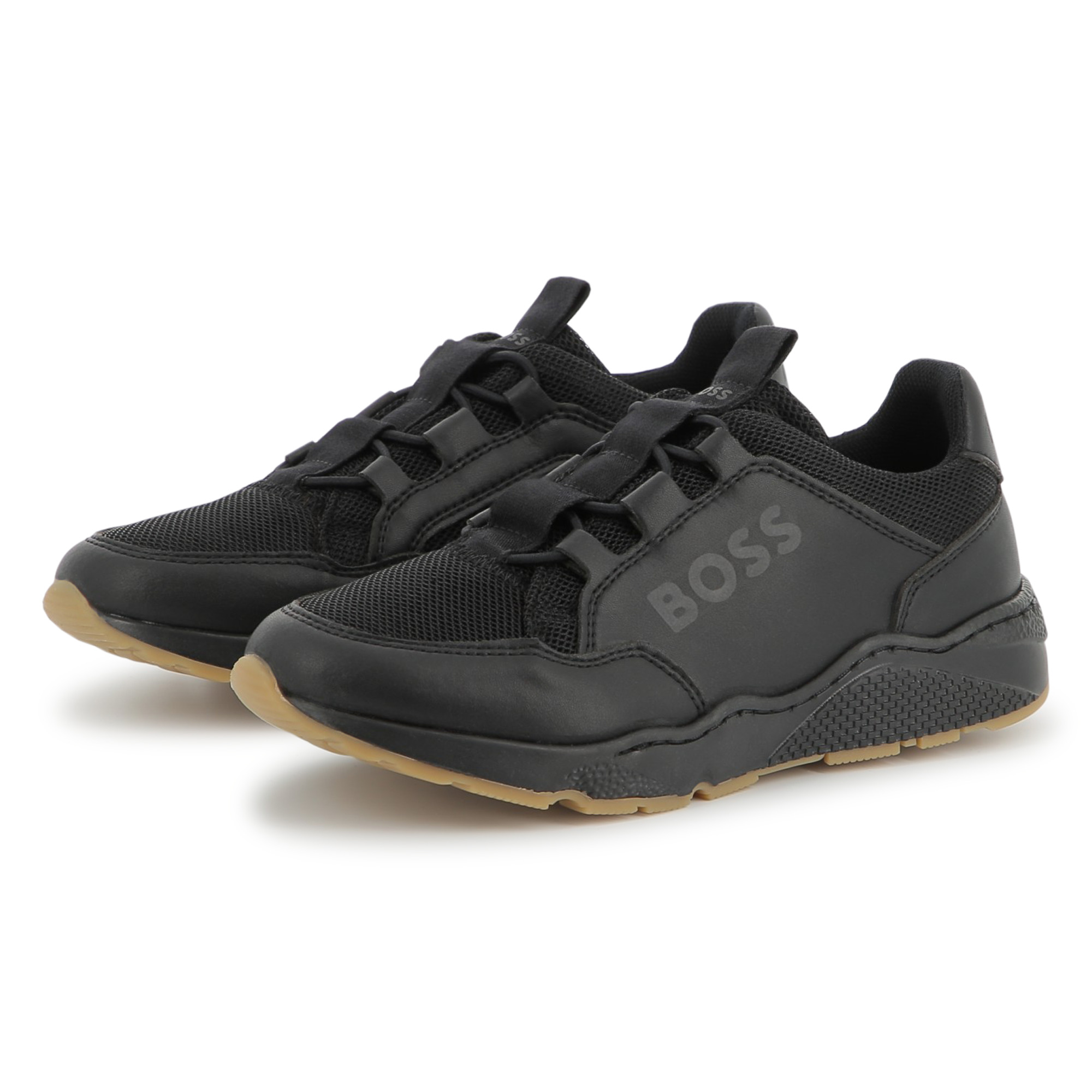 Lace-up elasticated trainers BOSS for BOY