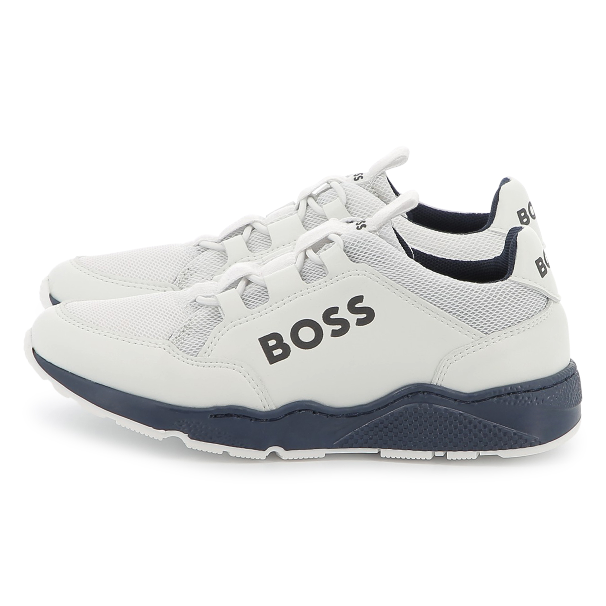 Lace-up elasticated trainers BOSS for BOY