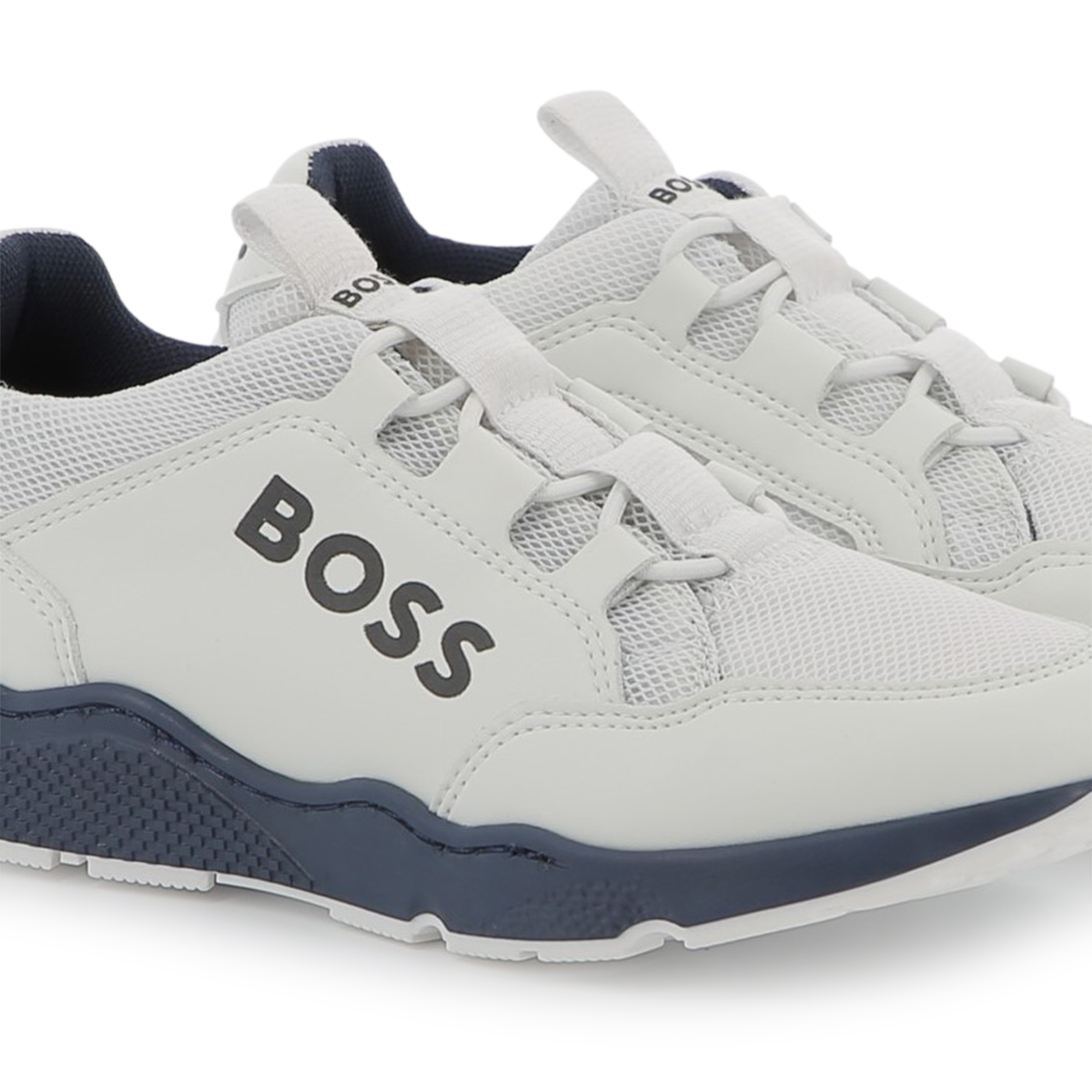 Lace-up elasticated trainers BOSS for BOY