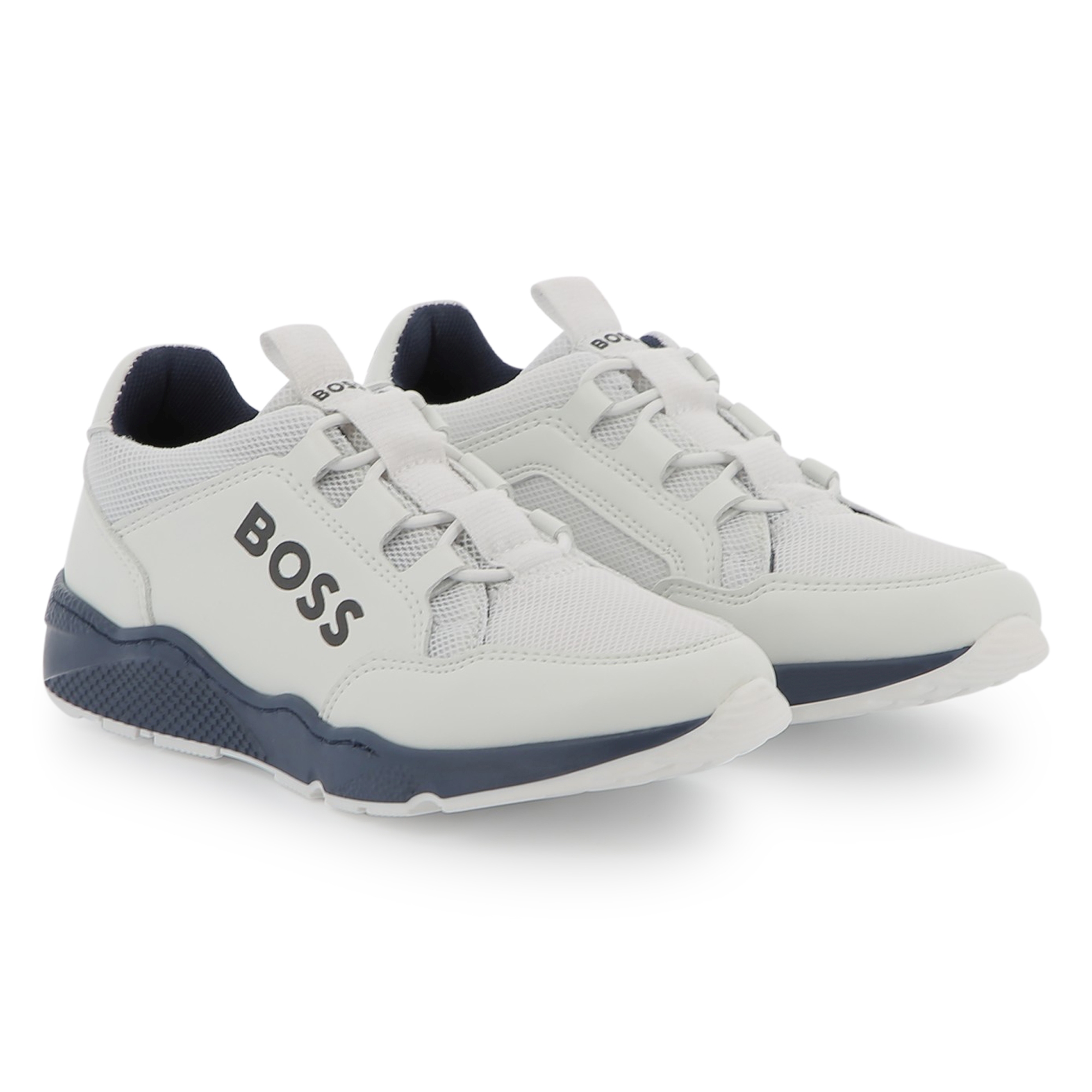 Lace-up elasticated trainers BOSS for BOY