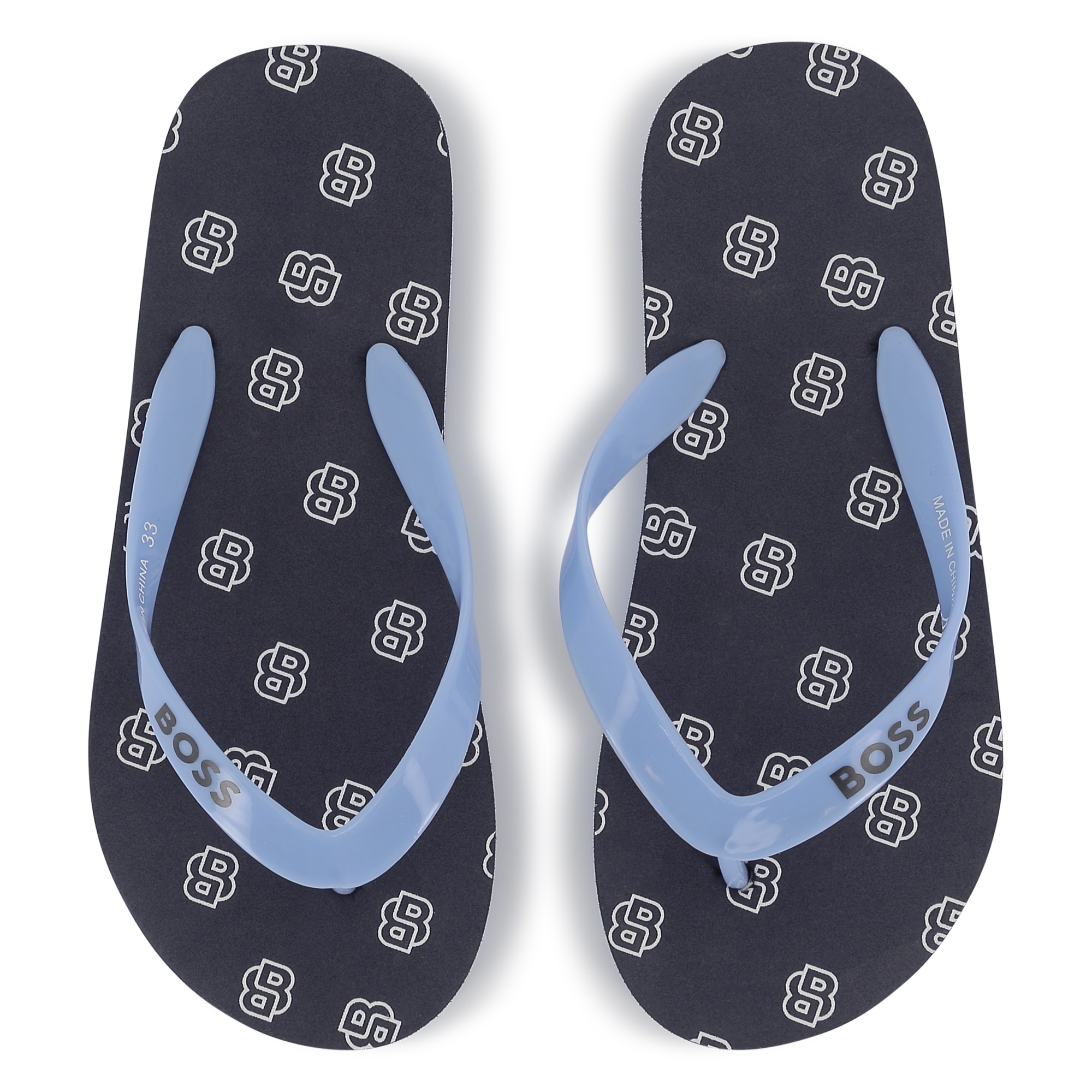 Printed flip flops BOSS for BOY