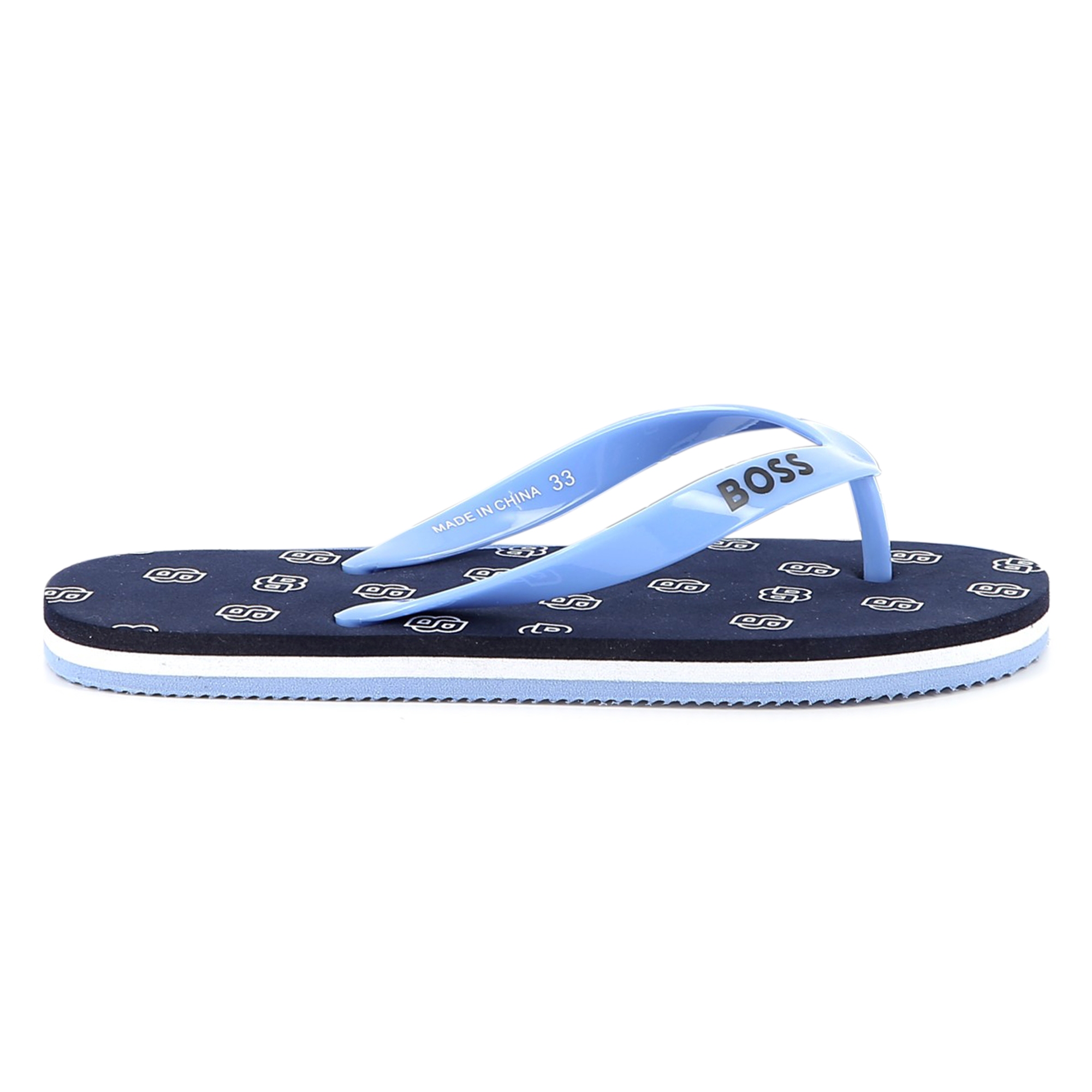 Printed flip flops BOSS for BOY