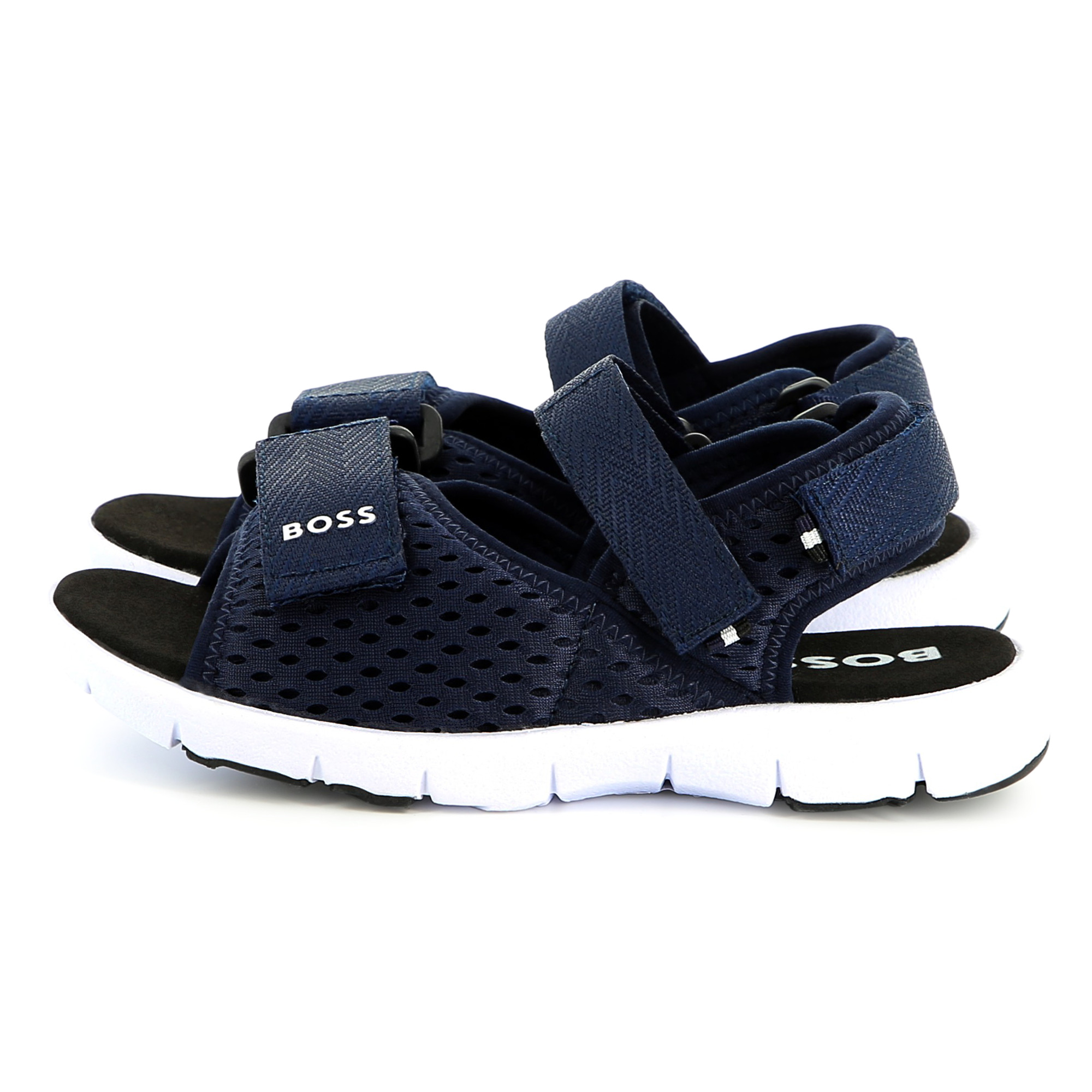 Hook-and-loop canvas sandals BOSS for BOY