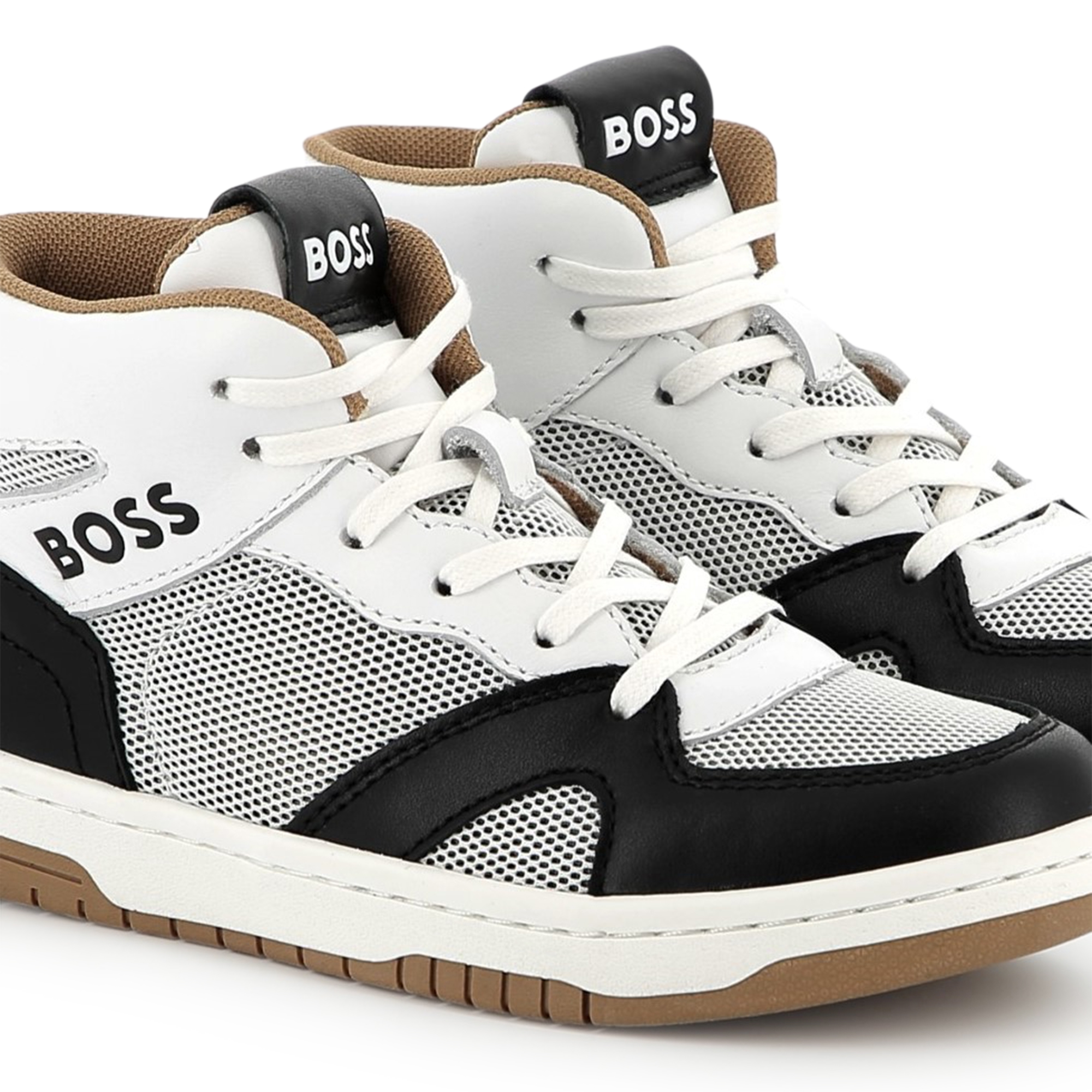 Hi-top lace-up trainers BOSS for BOY