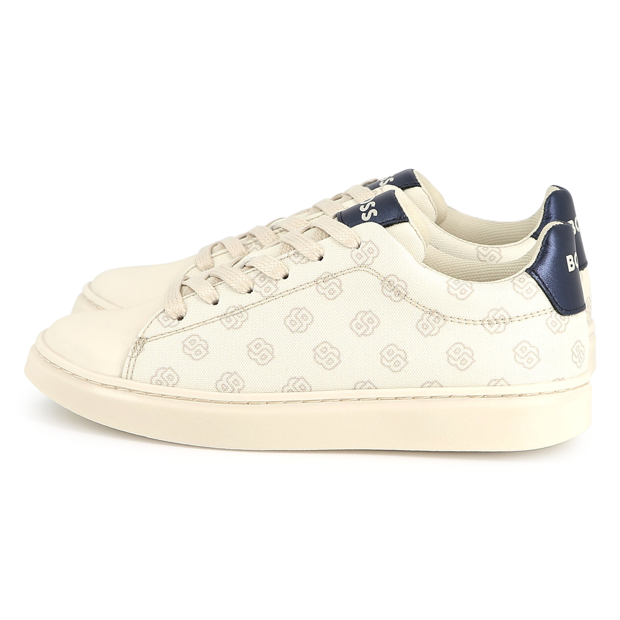 Canvas sneakers met veters BOSS Voor