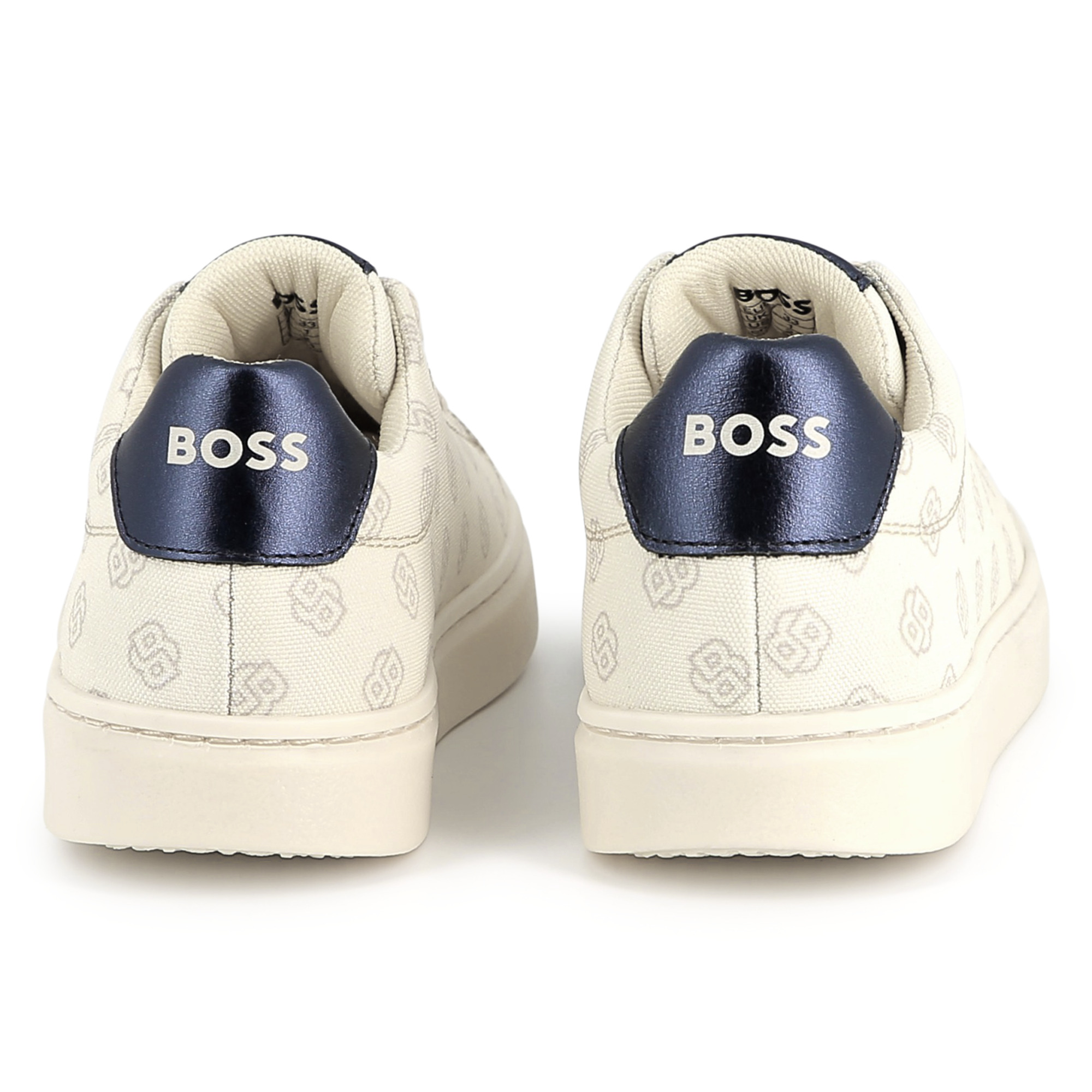 Lace-up canvas trainers BOSS for GIRL