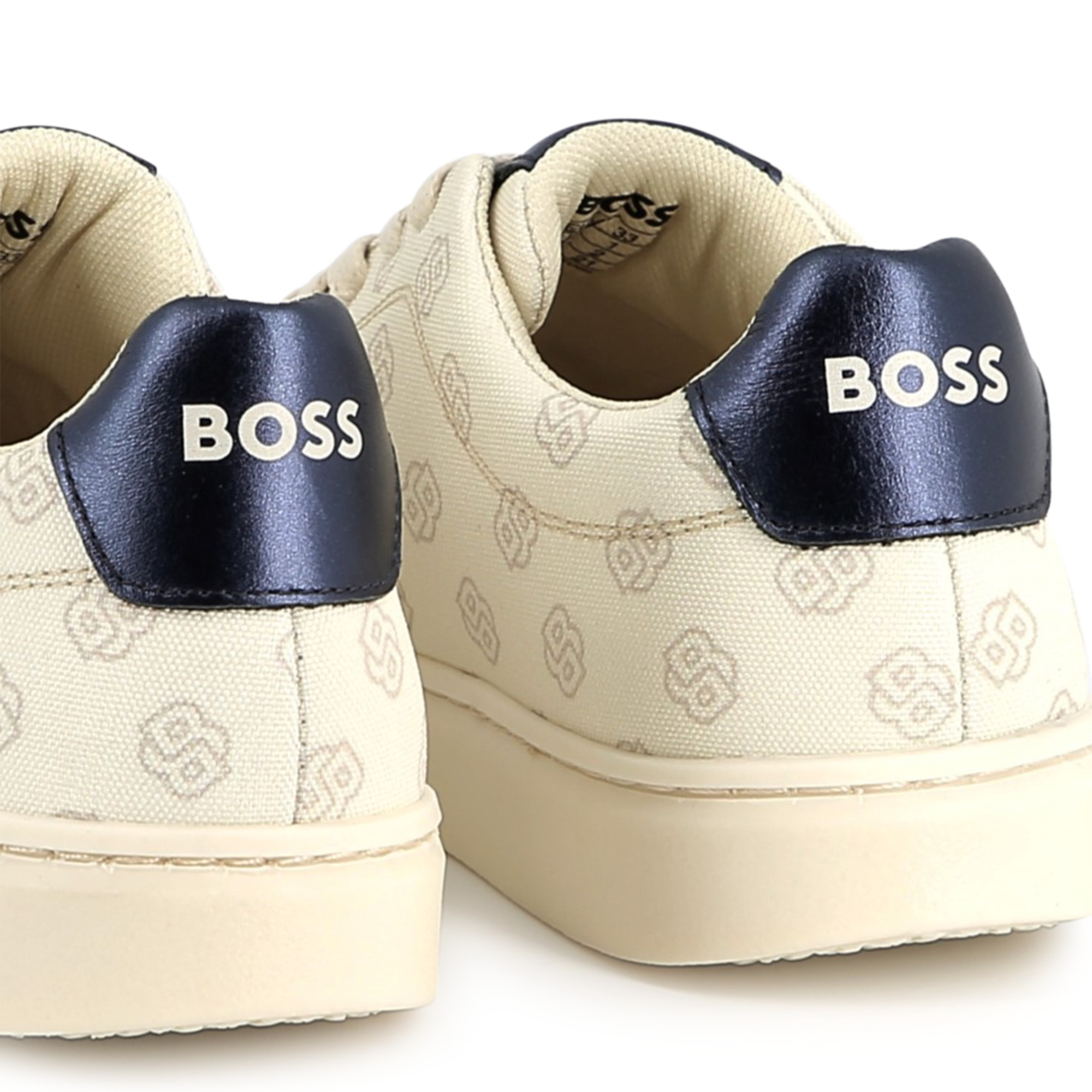 Lace-up canvas trainers BOSS for GIRL