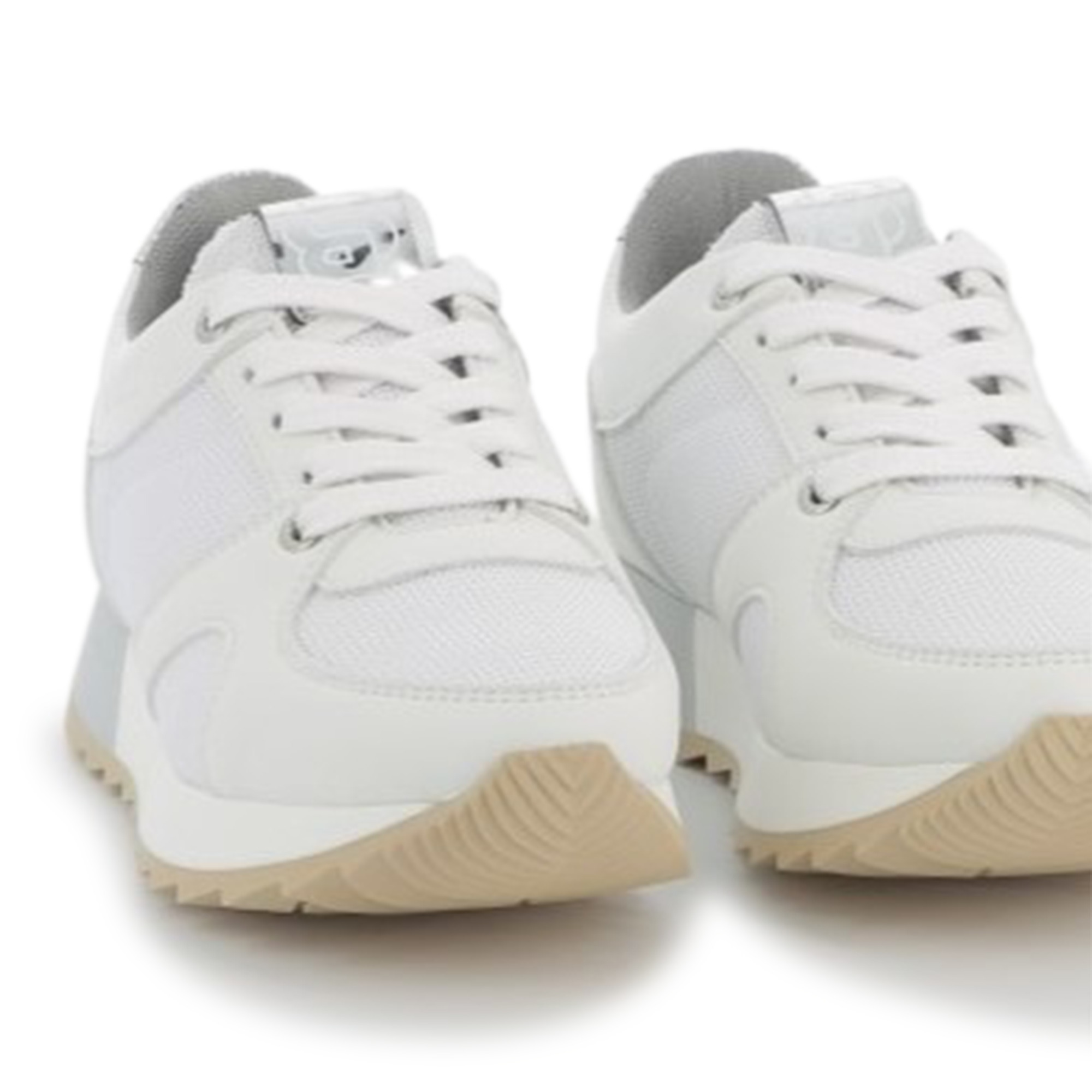 Sneakers con lacci bimateriale BOSS Per BAMBINA