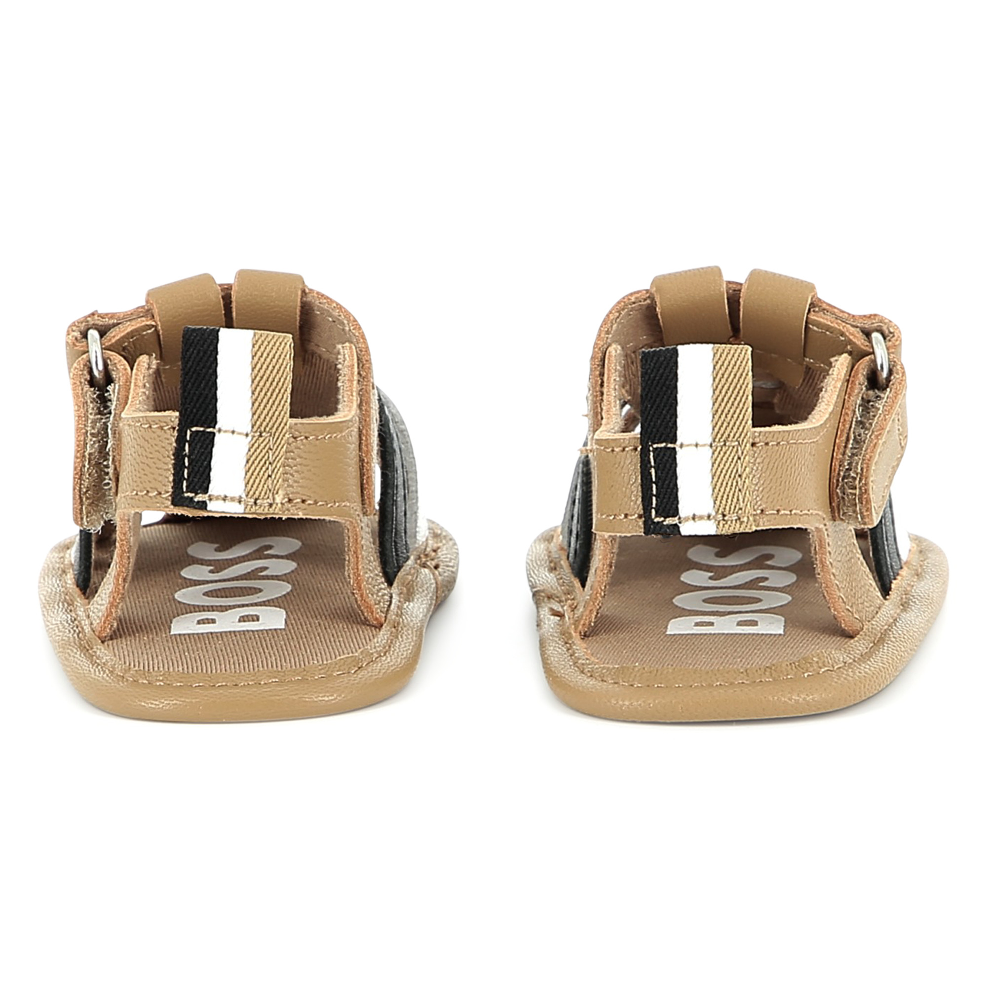 Hook-and-loop strap sandals BOSS for BOY