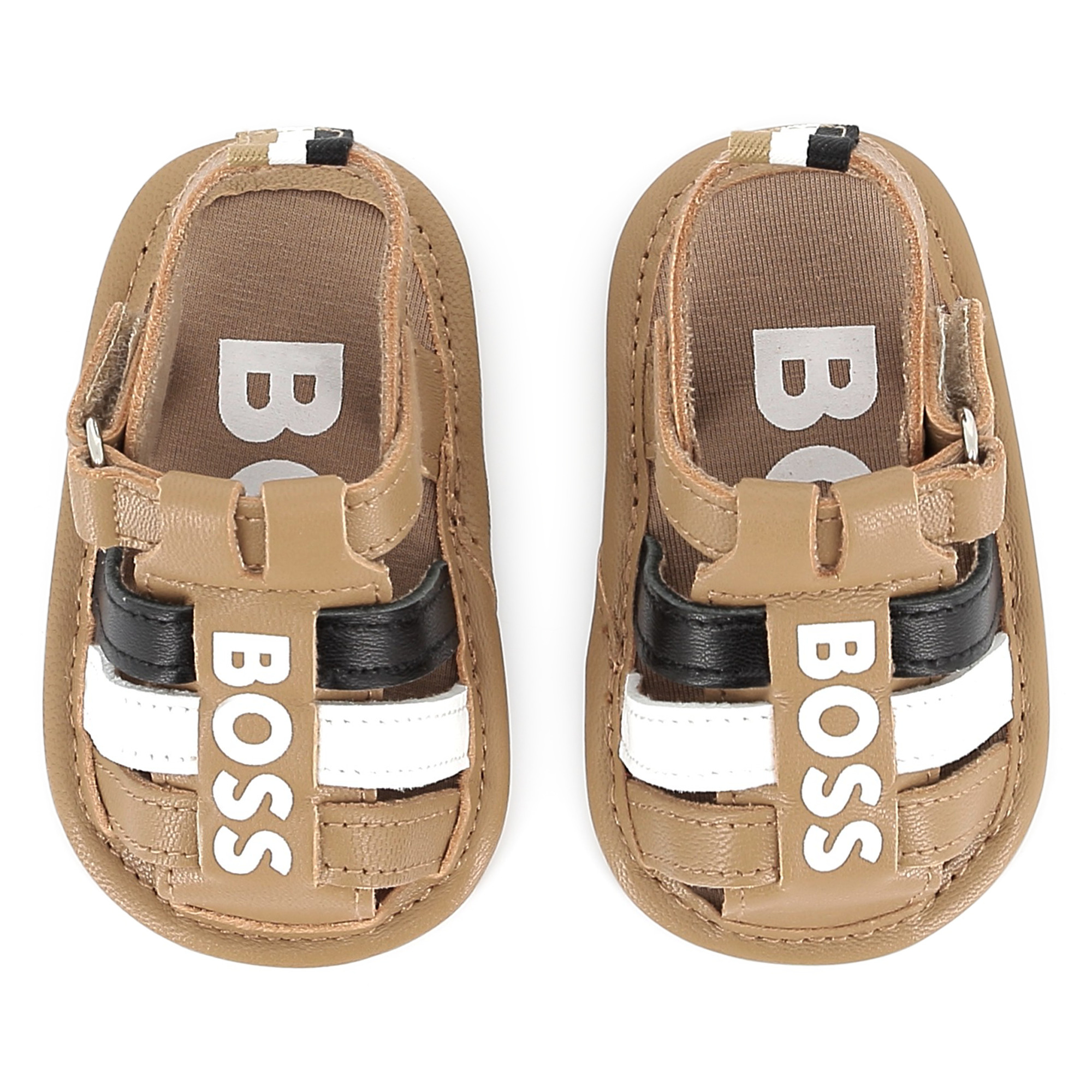 Hook-and-loop strap sandals BOSS for BOY