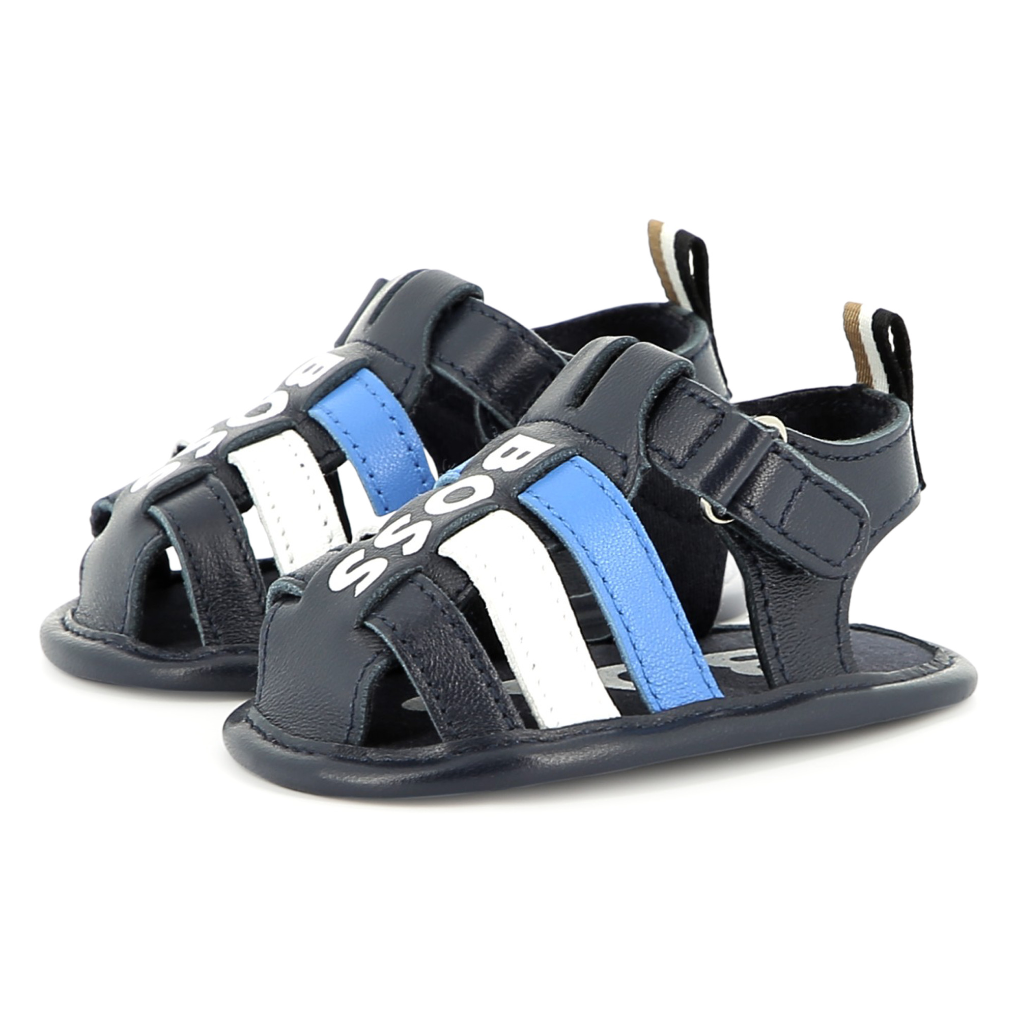 Hook-and-loop strap sandals BOSS for BOY