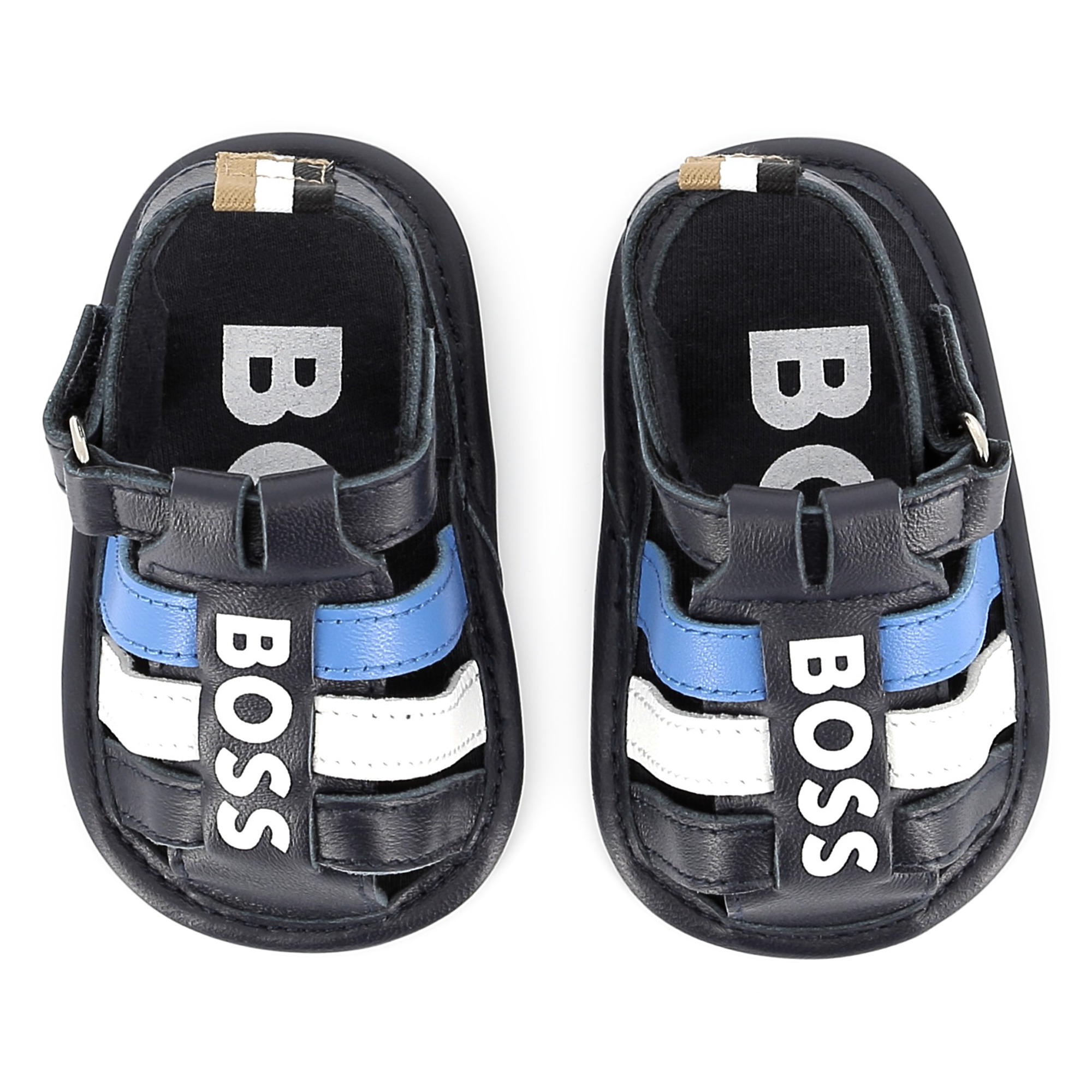 Hook-and-loop strap sandals BOSS for BOY