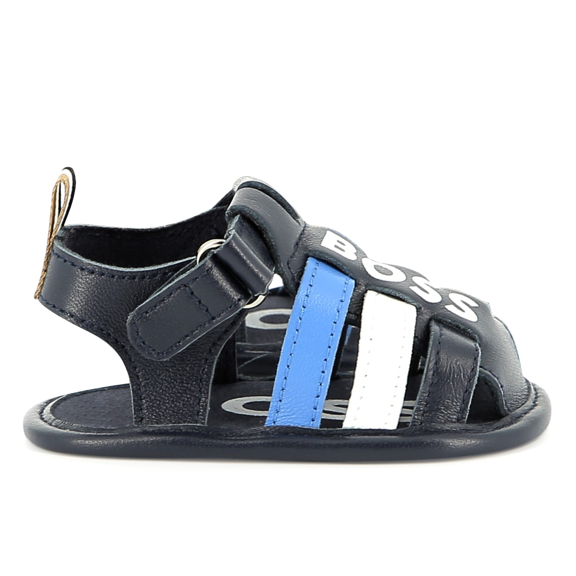 Hook-and-loop strap sandals BOSS for BOY