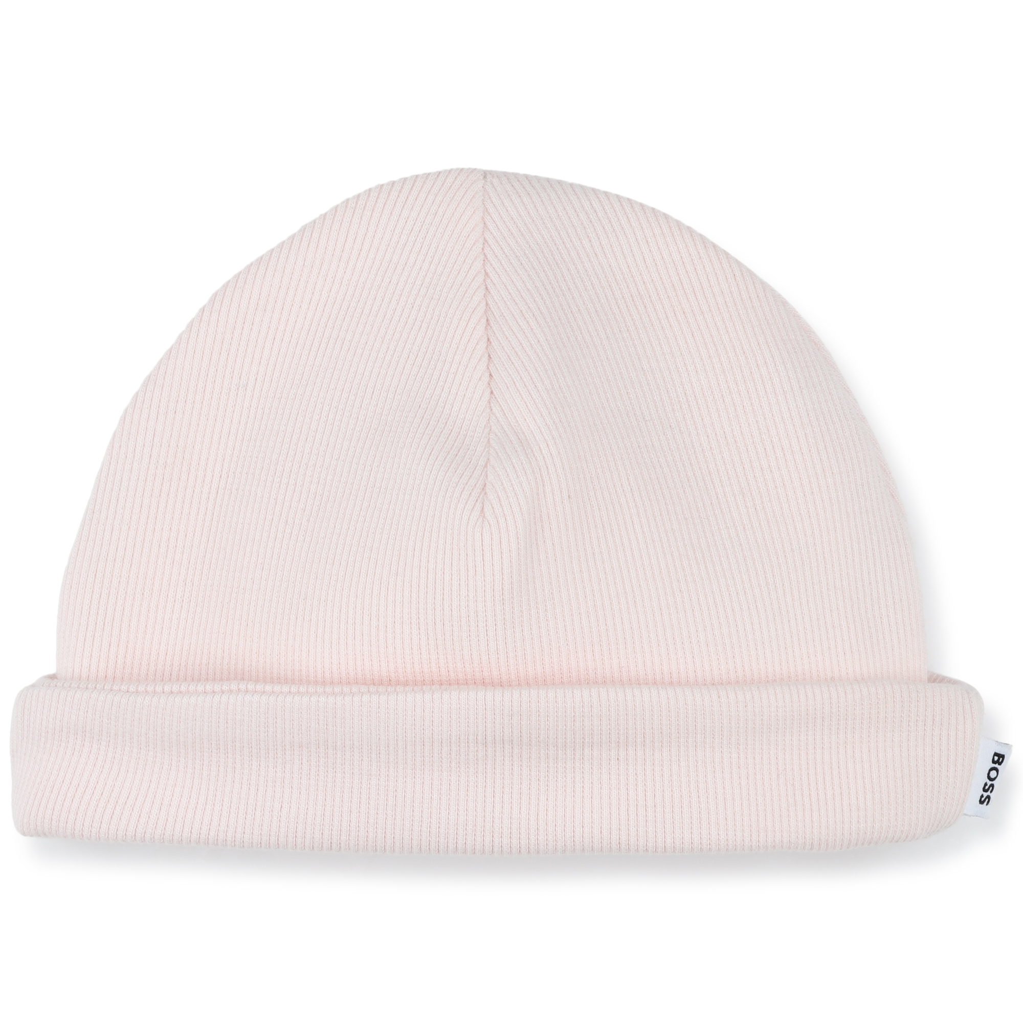 Ribbed hat with turn up BOSS for GIRL