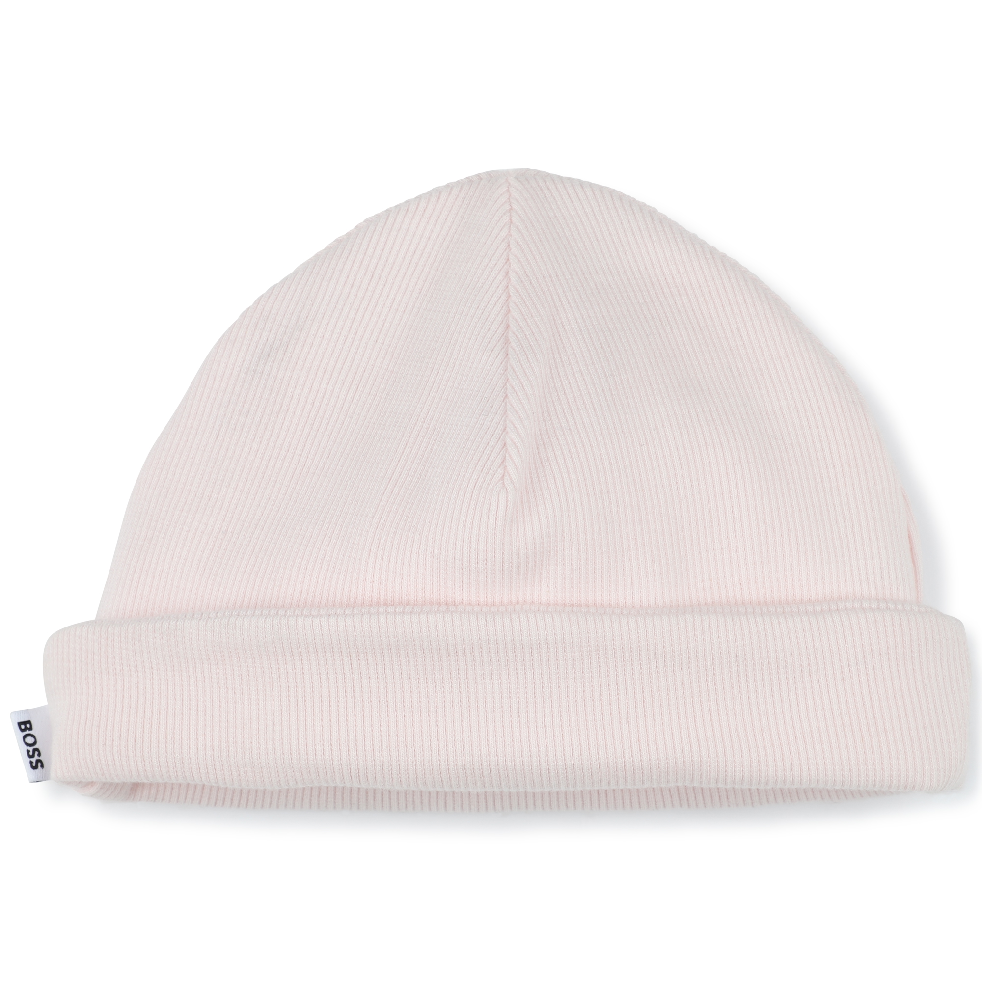 Ribbed hat with turn up BOSS for GIRL