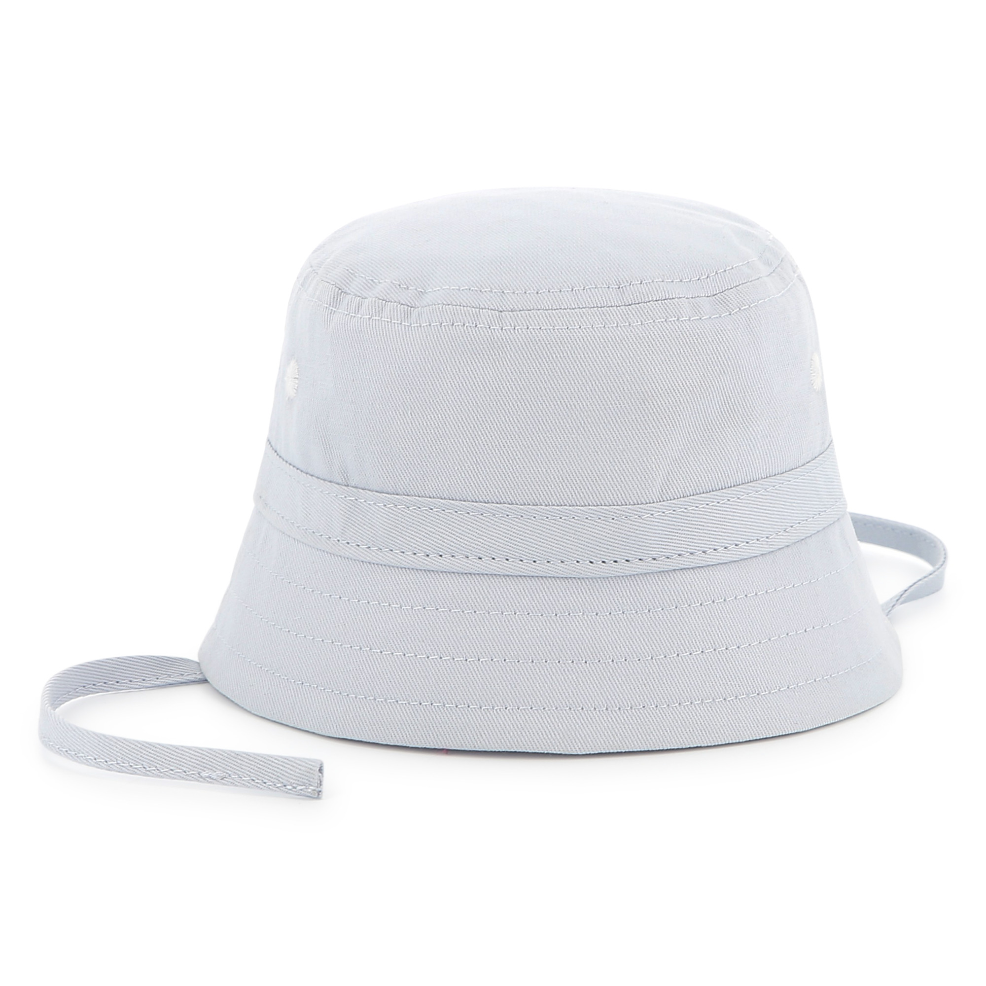 Cotton hat with chin ties BOSS for BOY