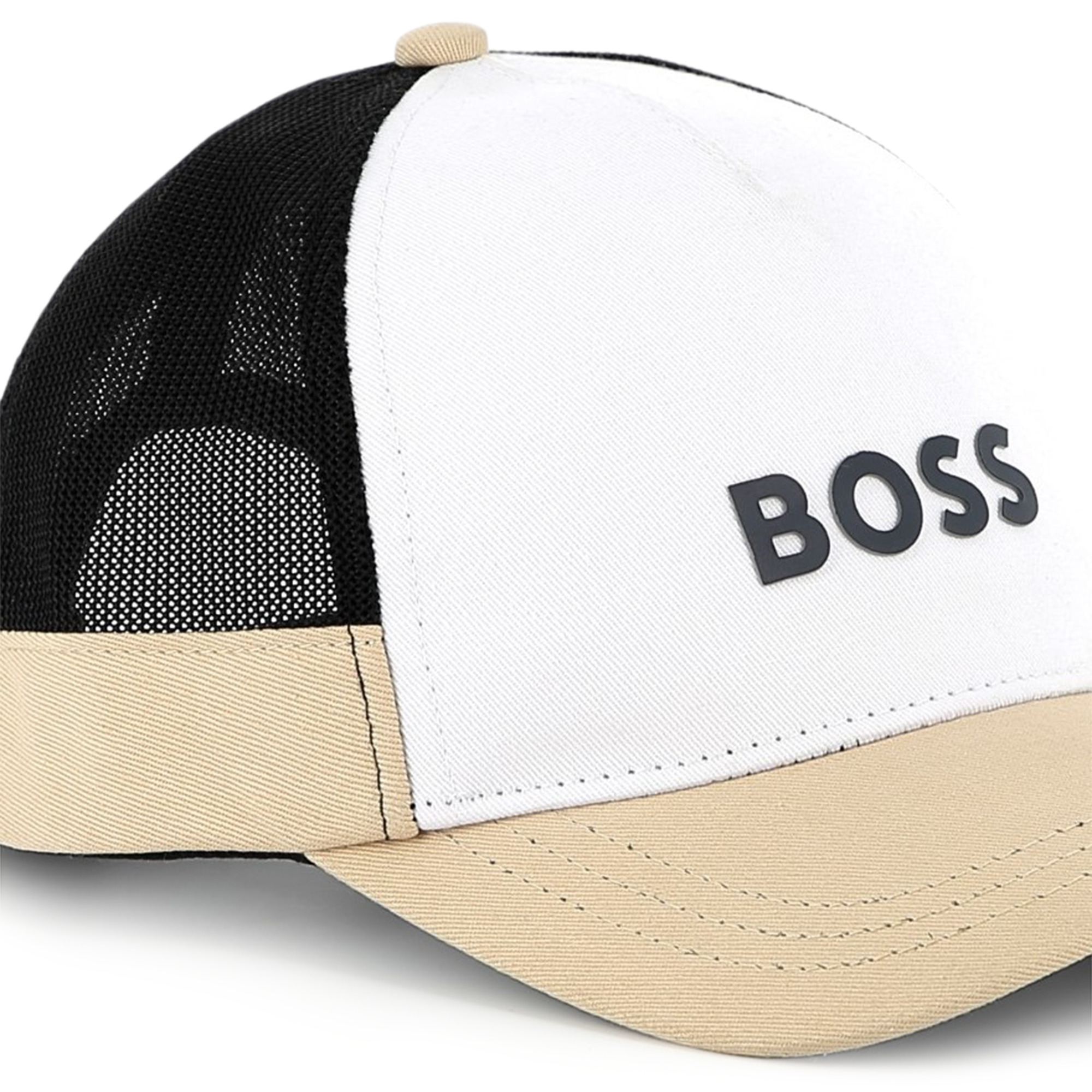 Adjustable cotton baseball cap BOSS for BOY