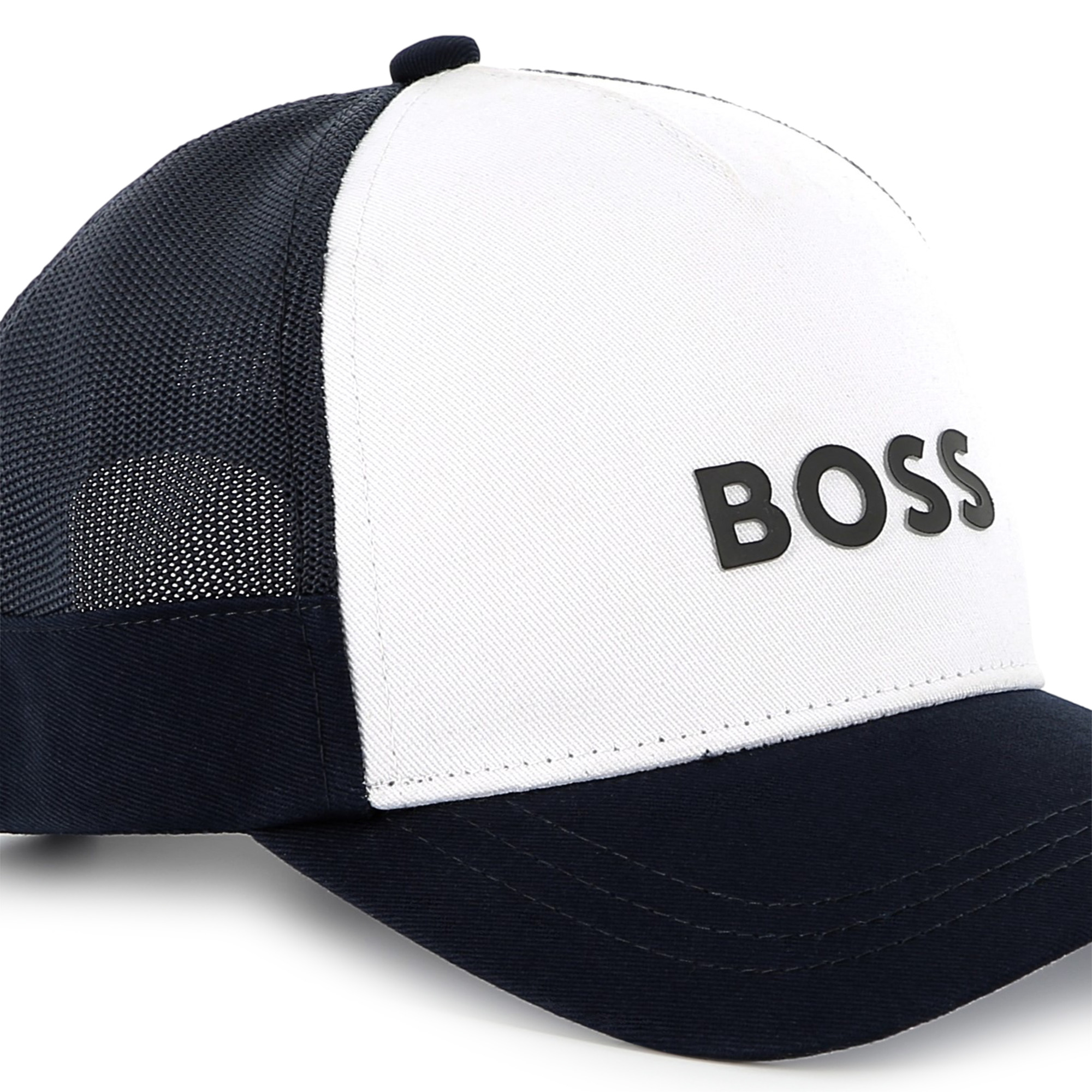 Adjustable cotton baseball cap BOSS for BOY