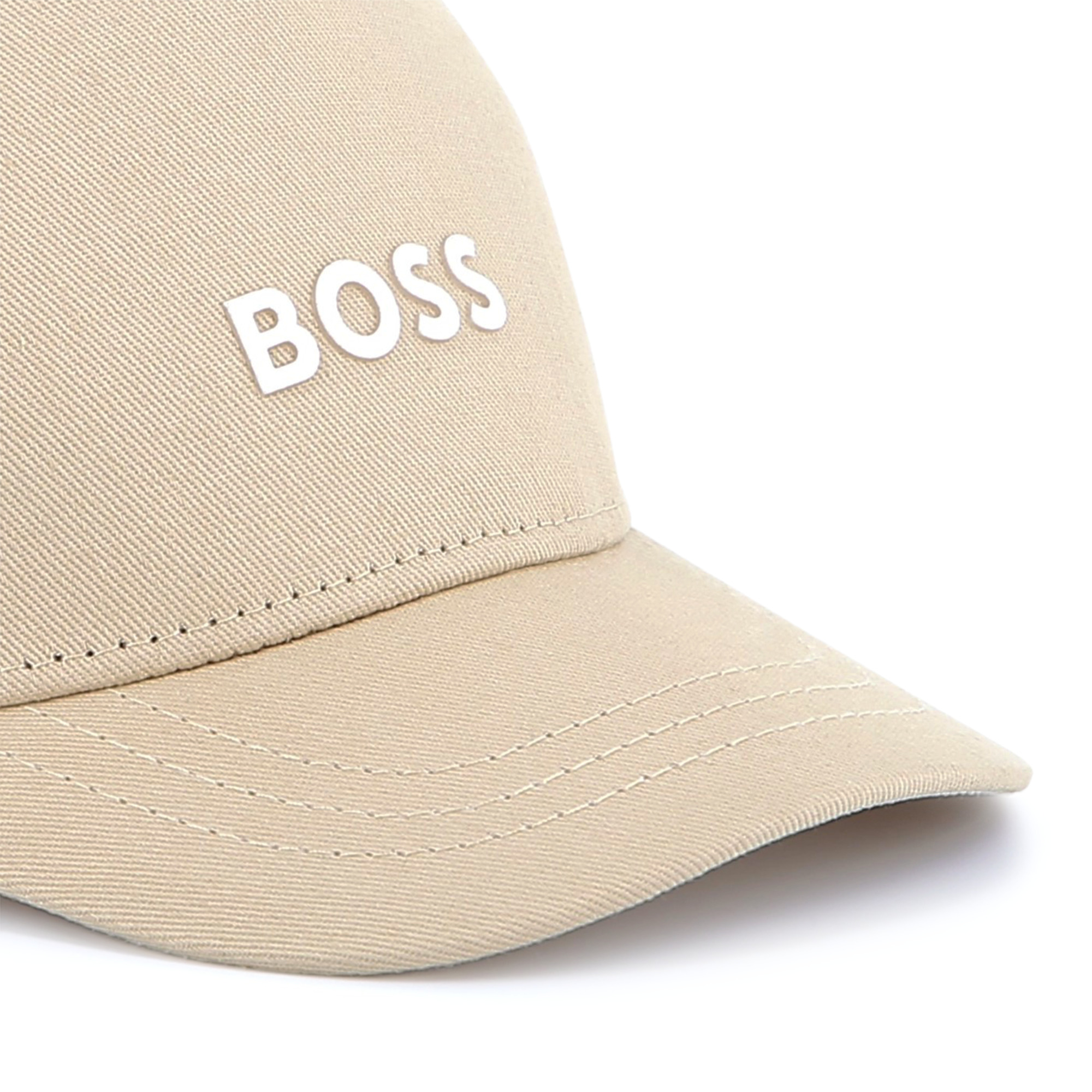 Hook-and-loop cotton cap BOSS for BOY