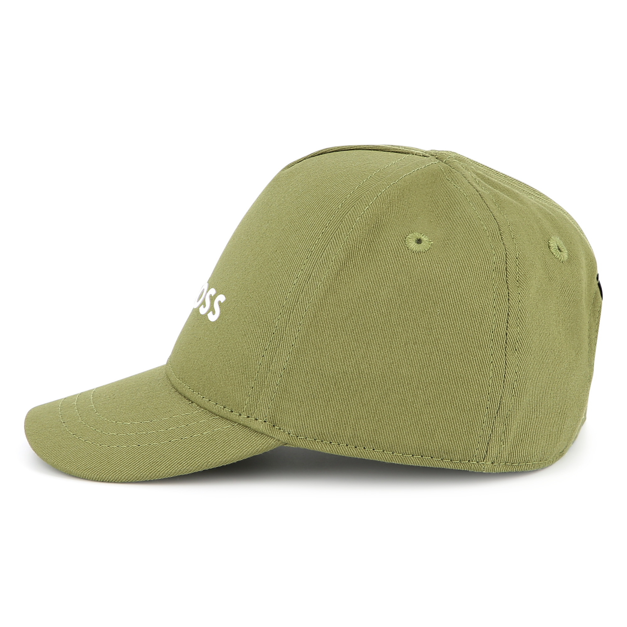 Hook-and-loop cotton cap BOSS for BOY