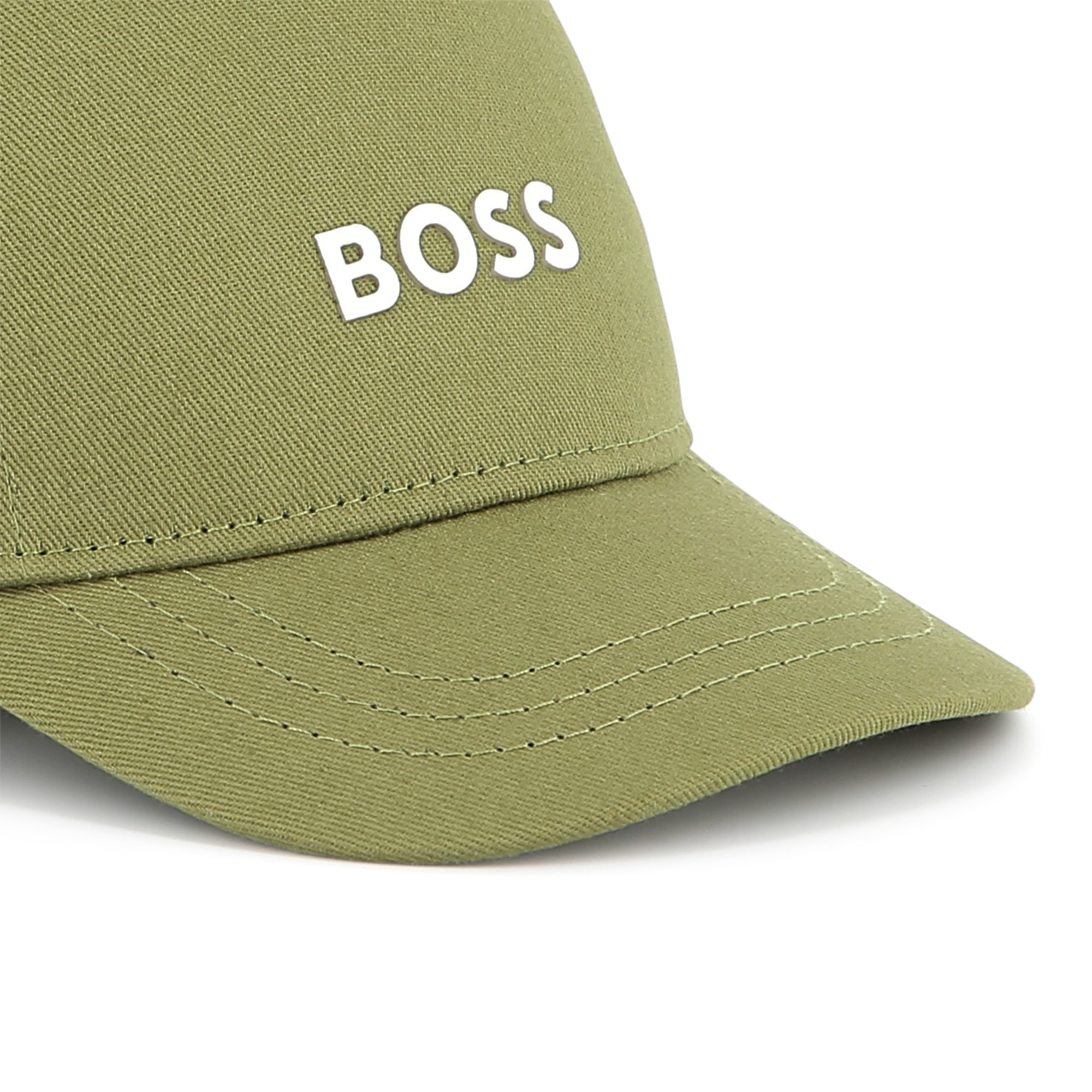 Hook-and-loop cotton cap BOSS for BOY