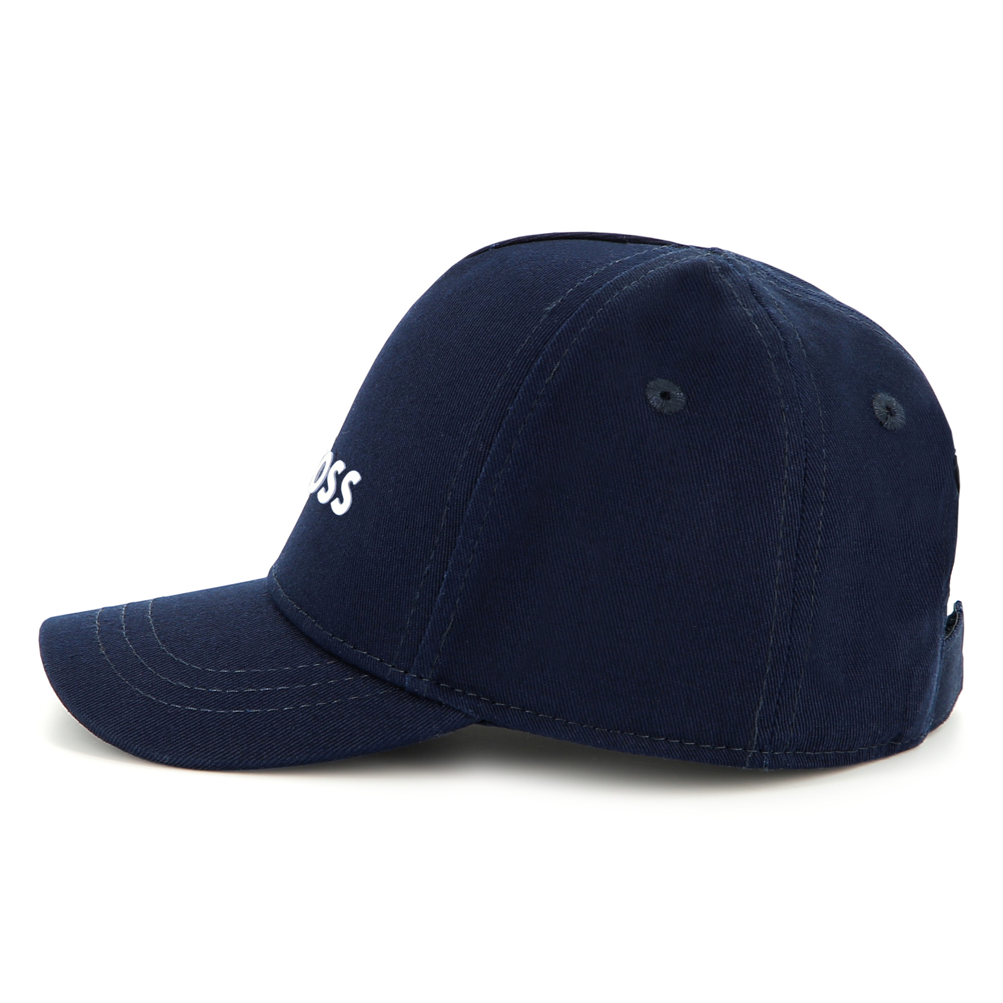 Hook-and-loop cotton cap BOSS for BOY