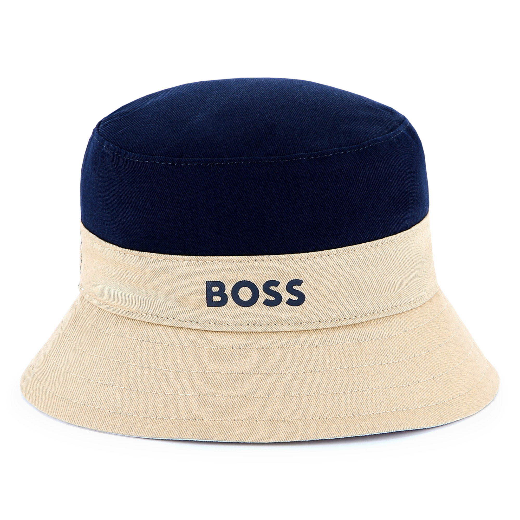 Reversible cotton bucket hat BOSS for BOY