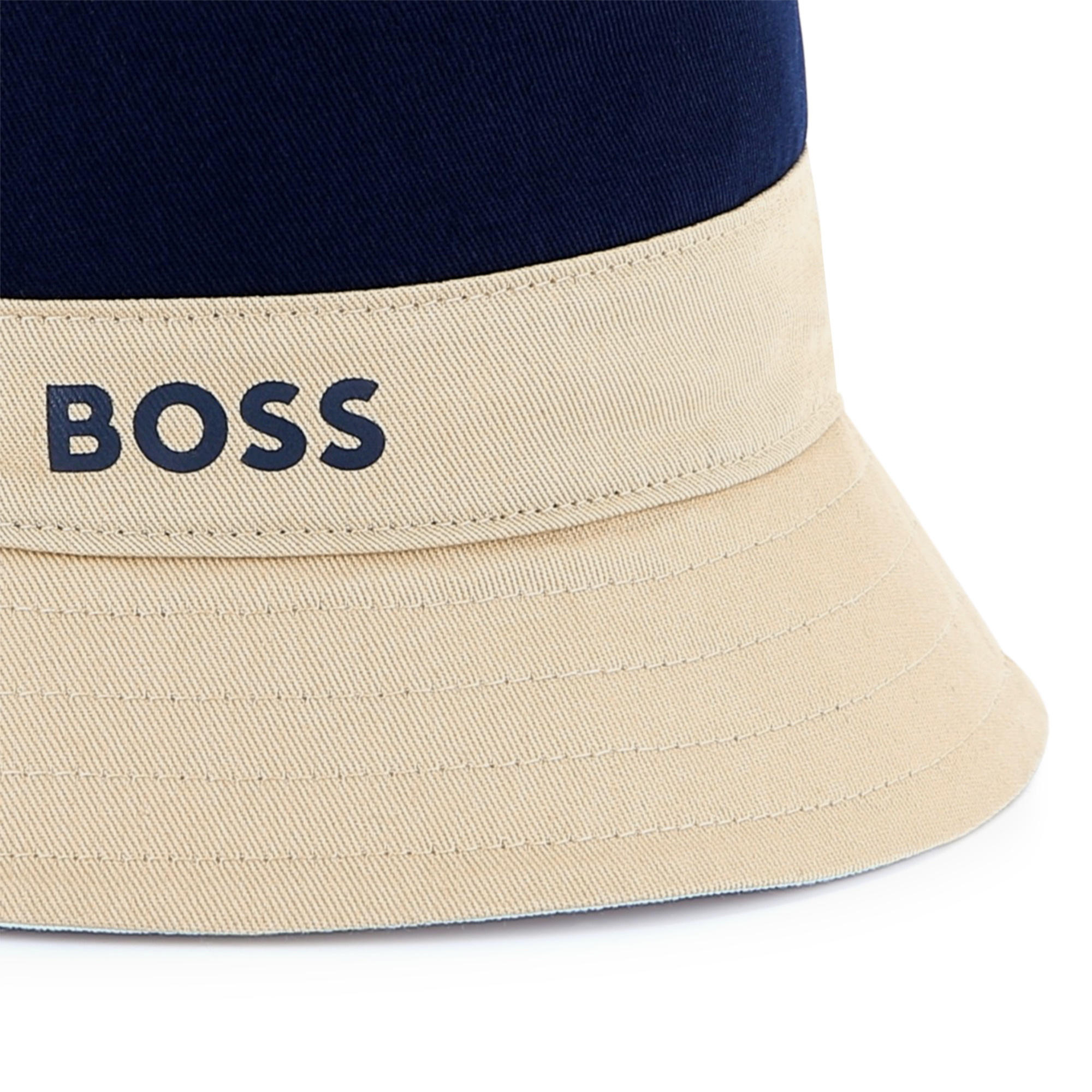 Reversible cotton bucket hat BOSS for BOY