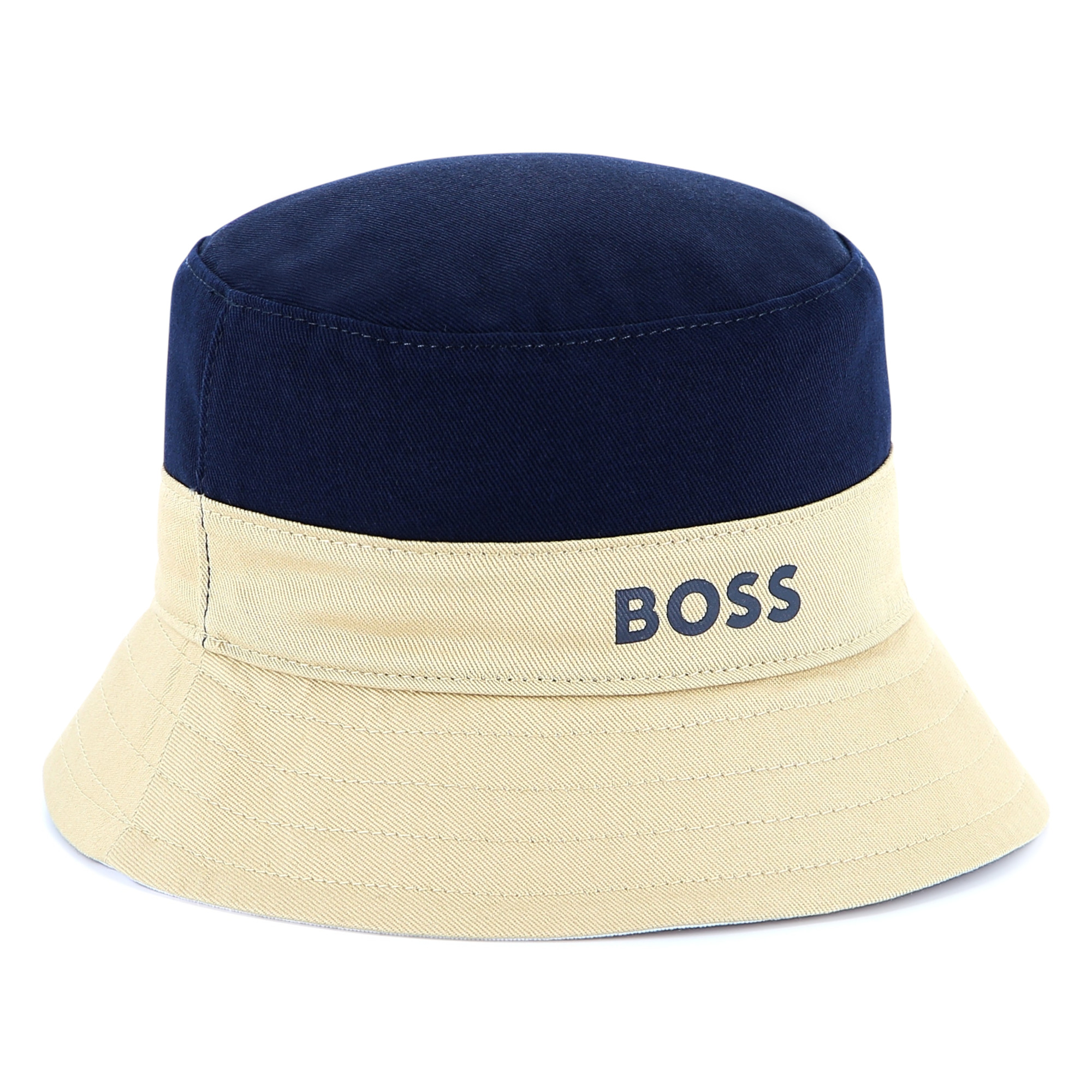 Reversible cotton bucket hat BOSS for BOY