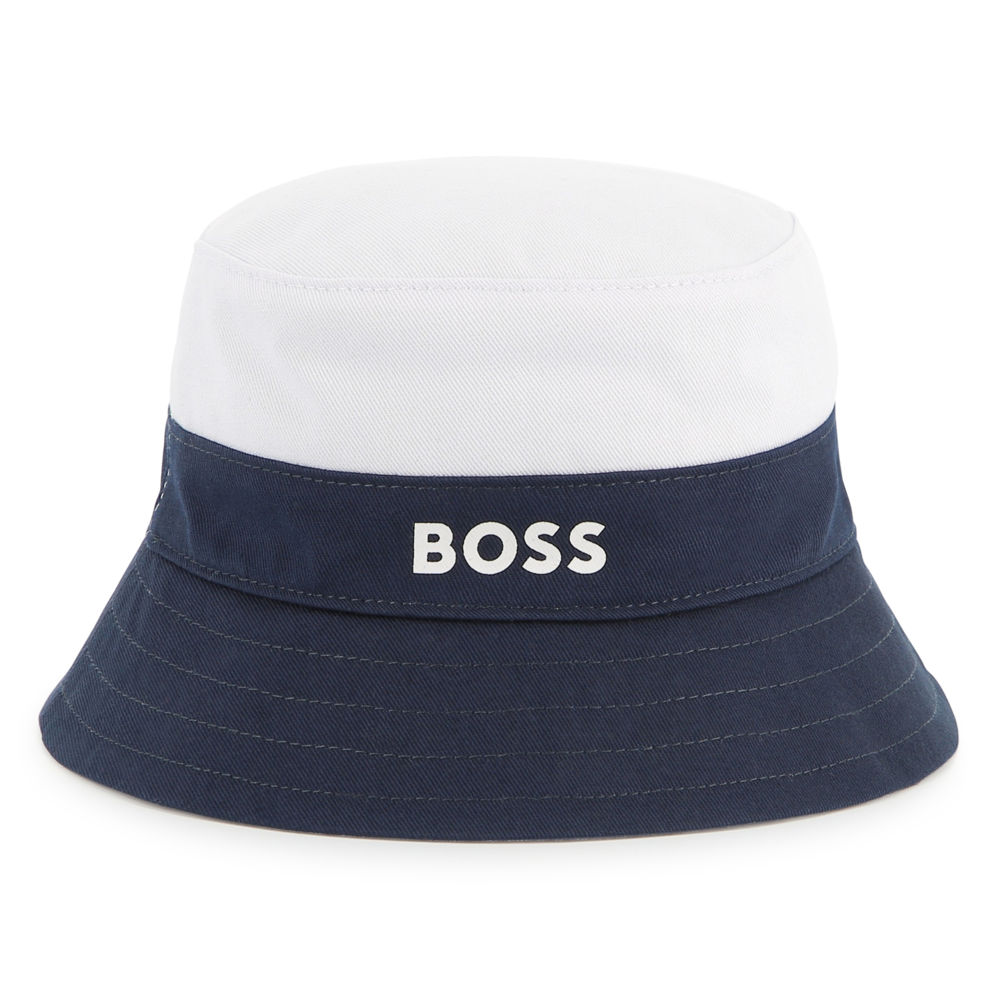 Reversible cotton bucket hat BOSS for BOY