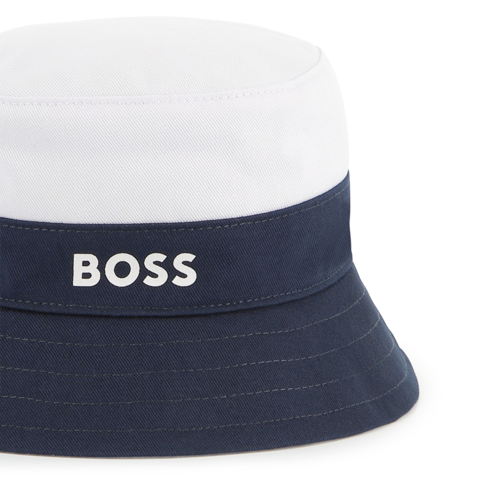 Bob reversibile in cotone BOSS Per RAGAZZO