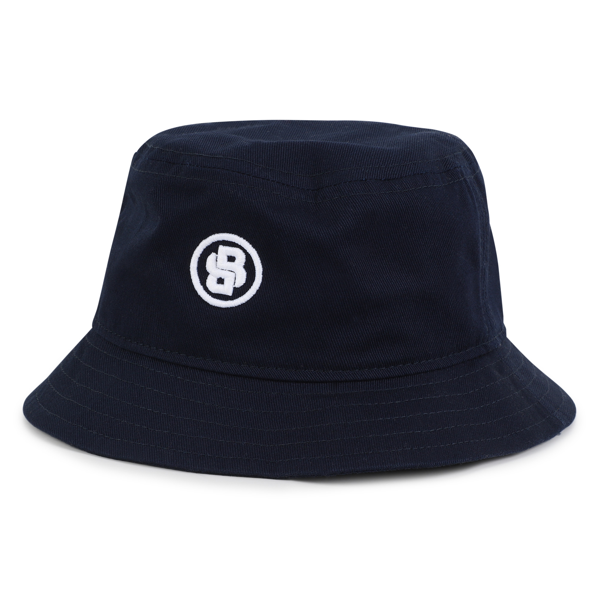 Embroidered cotton bucket hat BOSS for BOY