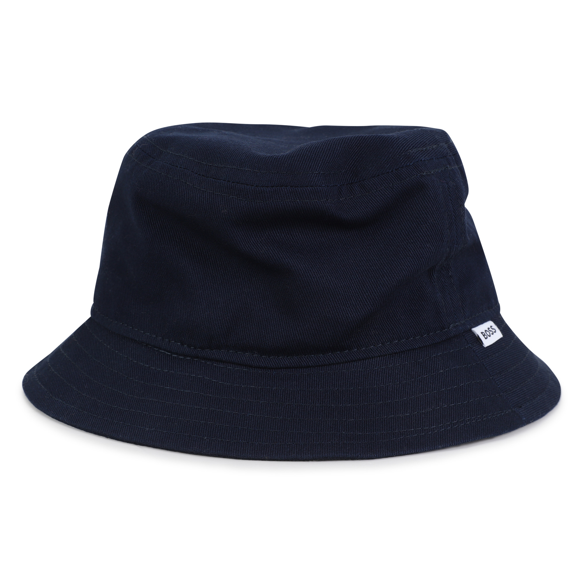 Embroidered cotton bucket hat BOSS for BOY