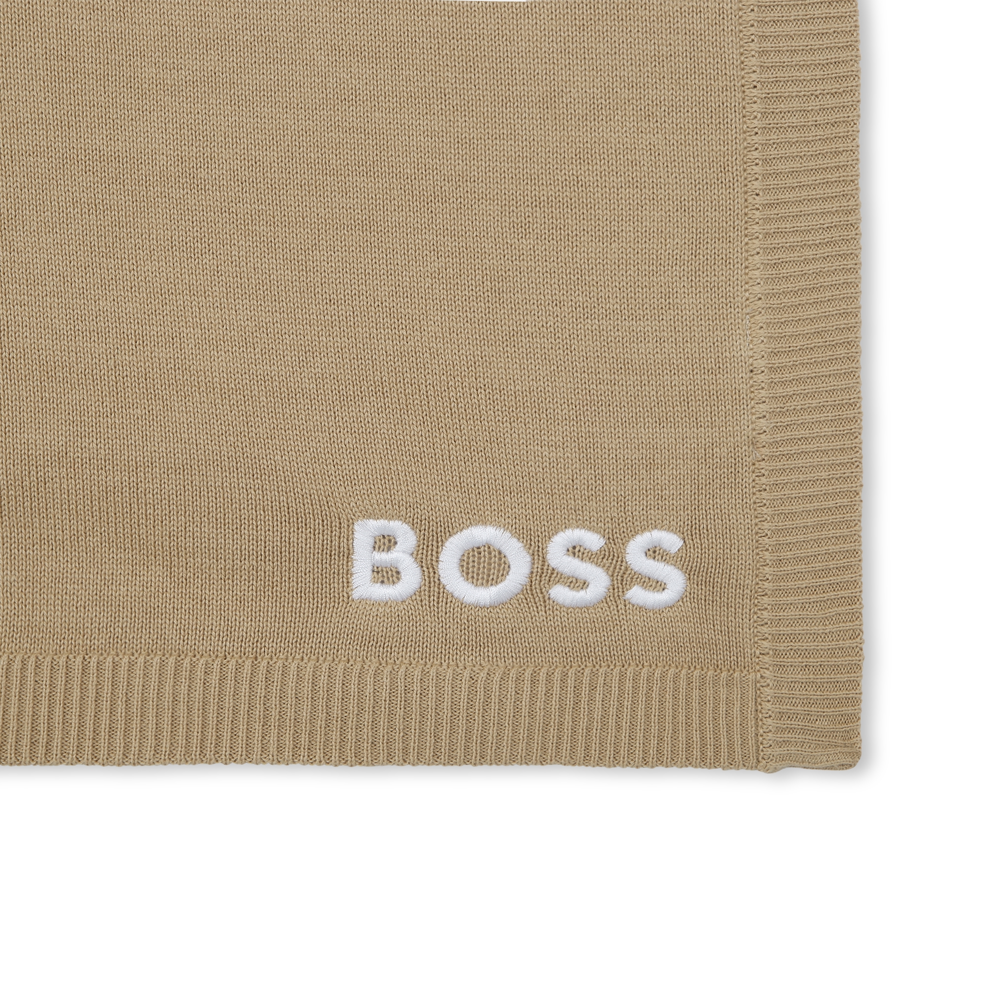 Embroidered blanket BOSS for UNISEX