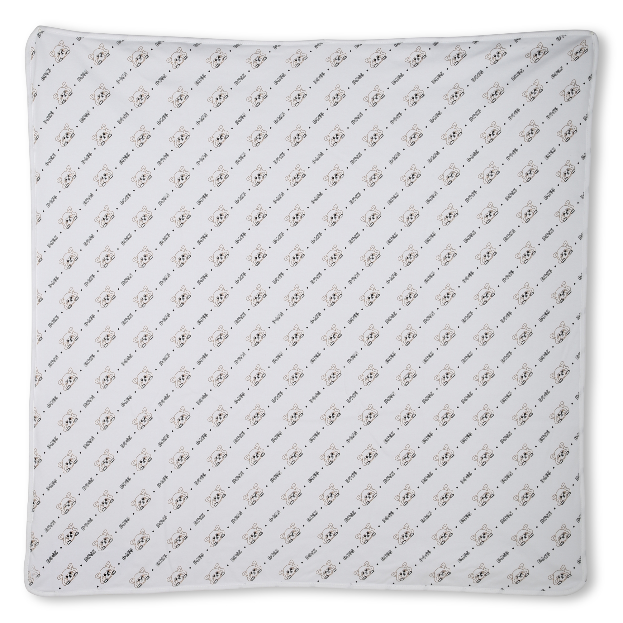 Cotton blanket BOSS for UNISEX