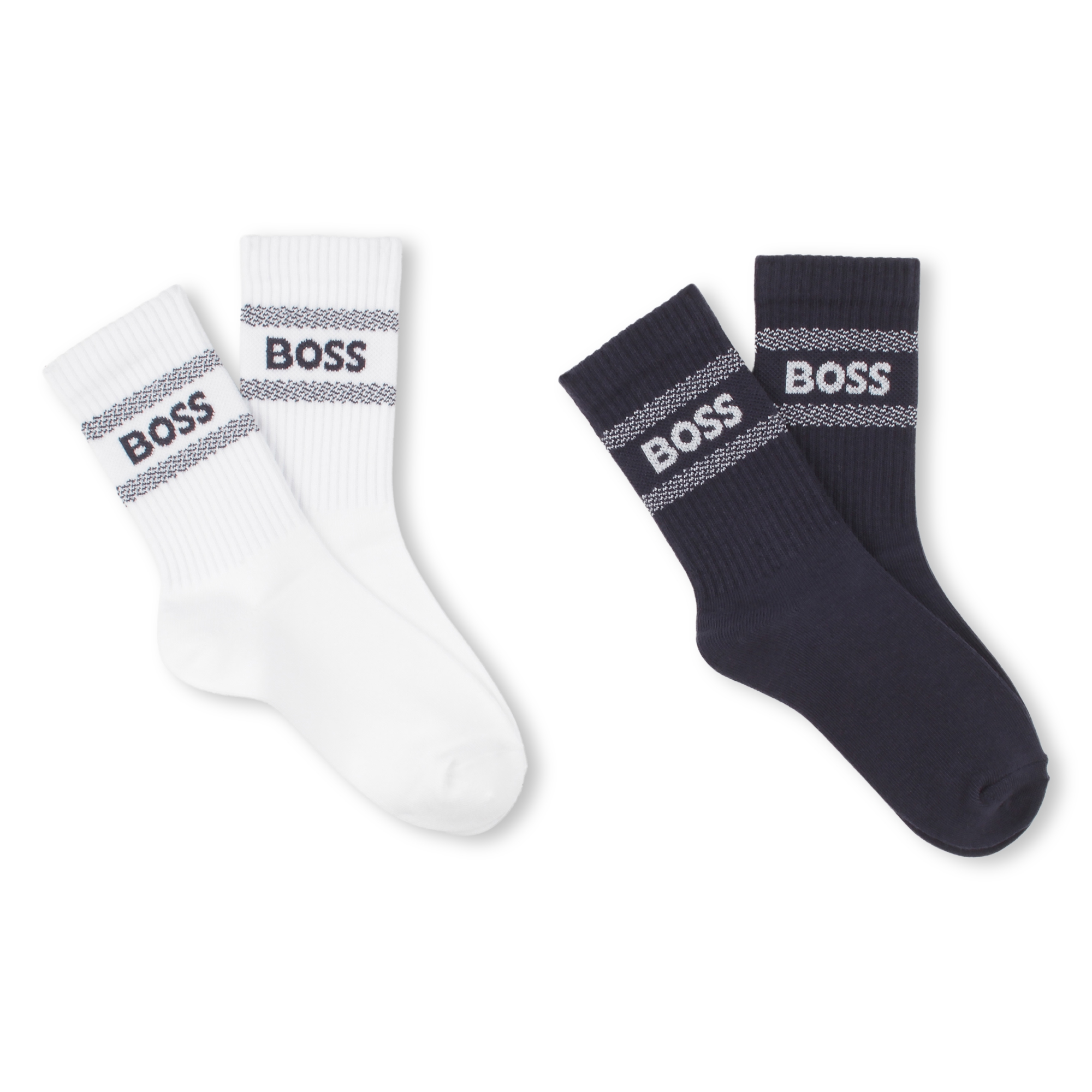 Lot de 2 paires de chaussettes BOSS pour GARCON