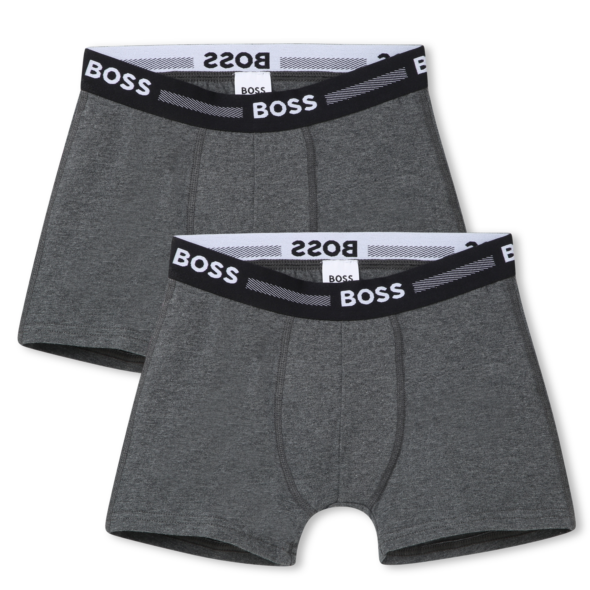 Set van 2 katoenen boxershorts BOSS Voor