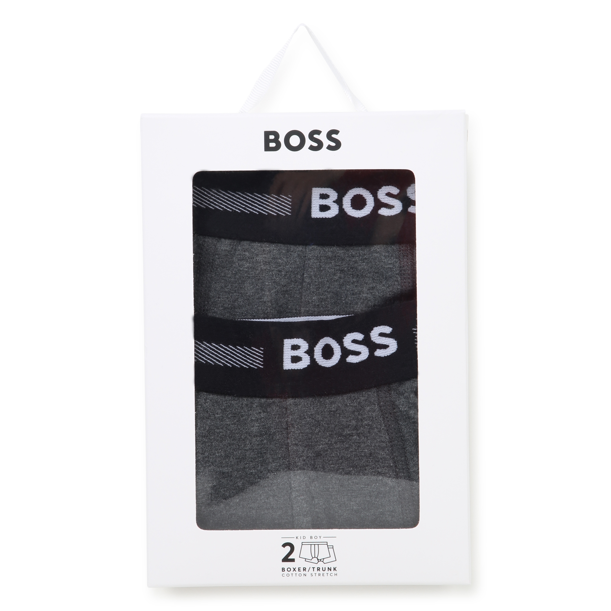 Set van 2 katoenen boxershorts BOSS Voor