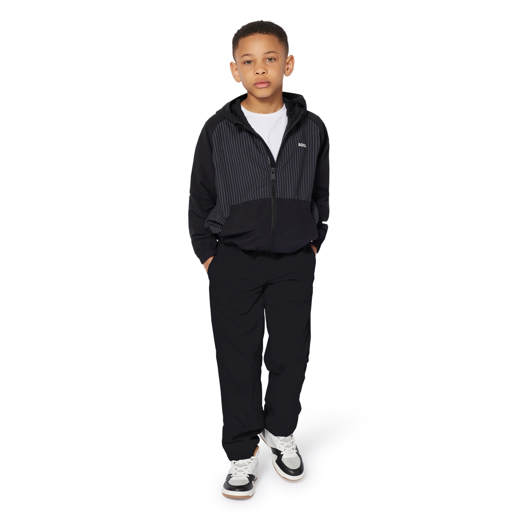 Jogging trousers with logo BOSS for BOY