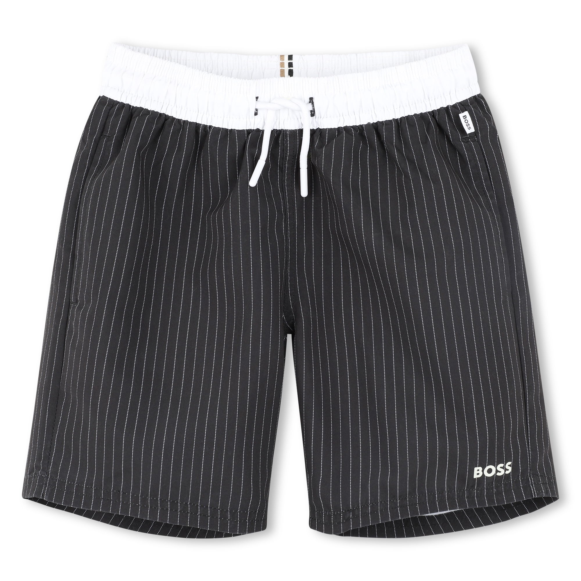 Striped swimming trunks BOSS for BOY