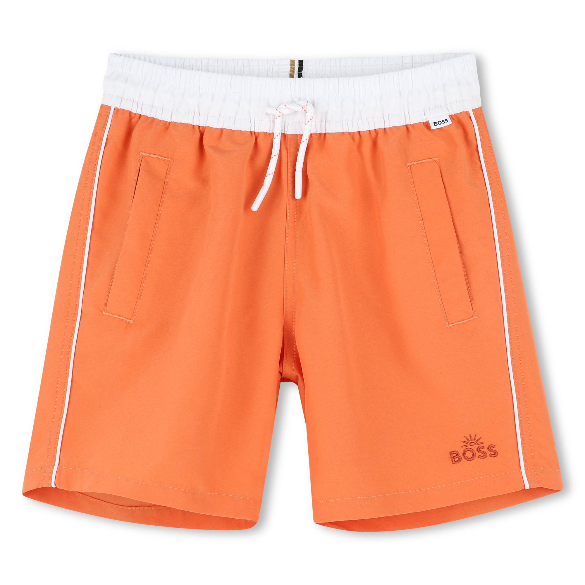 Zwemshort met logo BOSS Voor