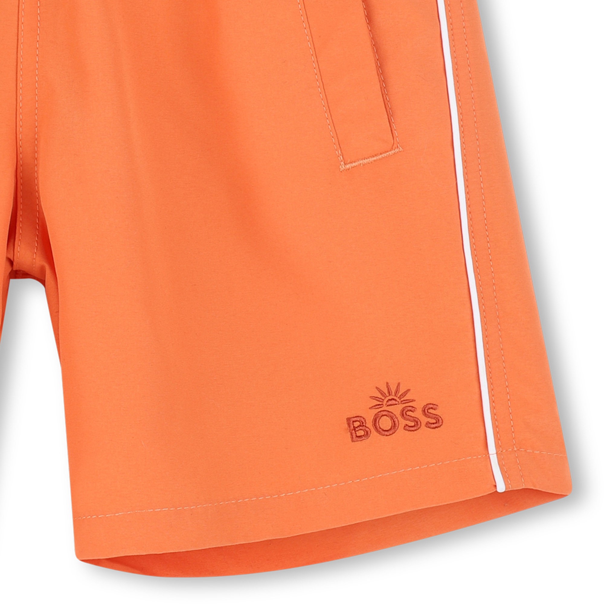 Zwemshort met logo BOSS Voor