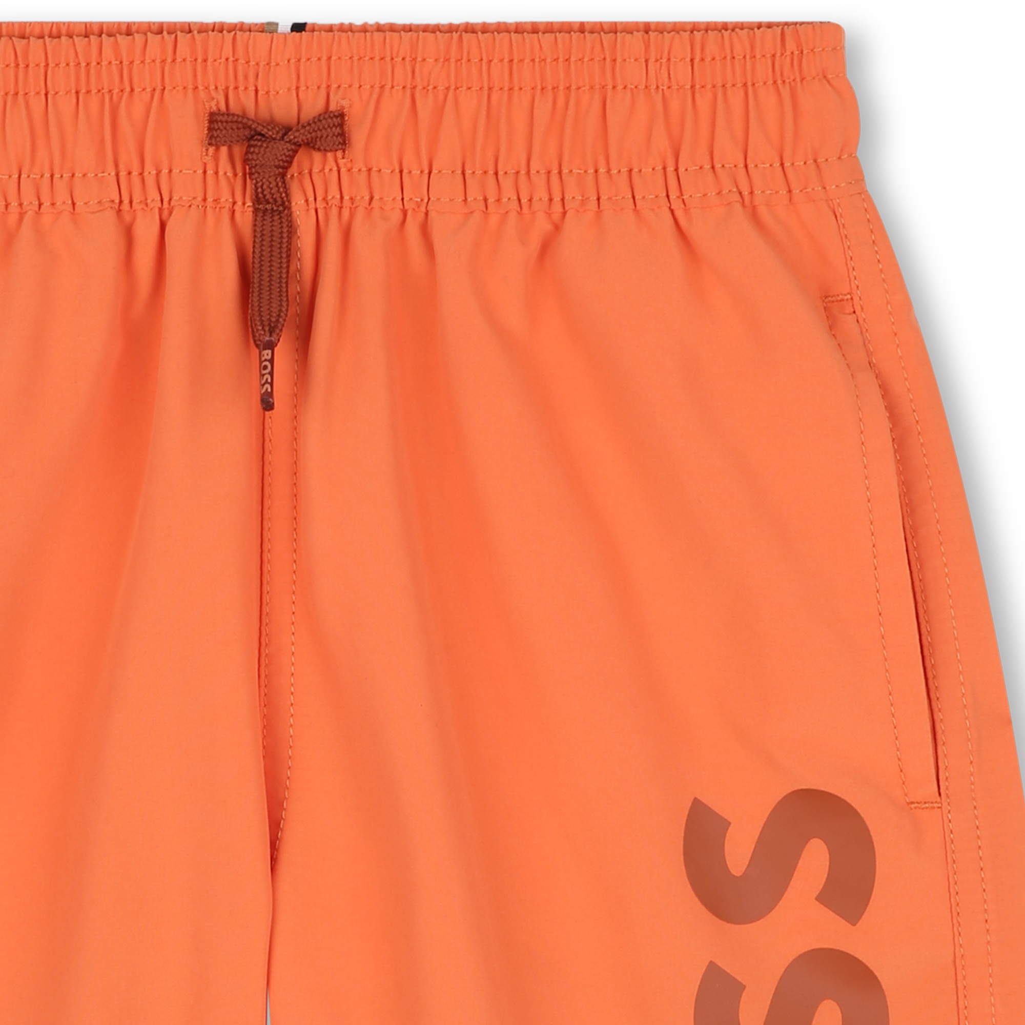 Peach-skin swimming trunks BOSS for BOY