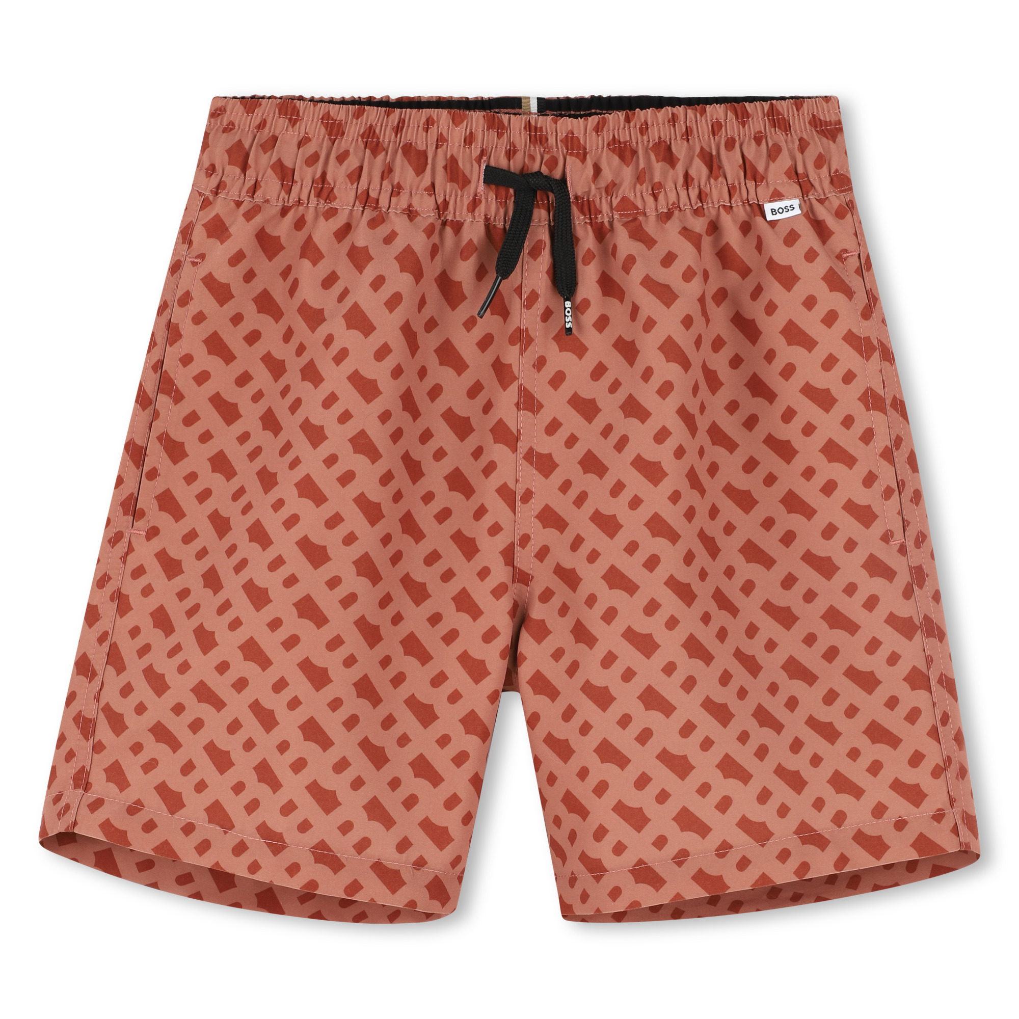 Zwemshort met monogramprint BOSS Voor