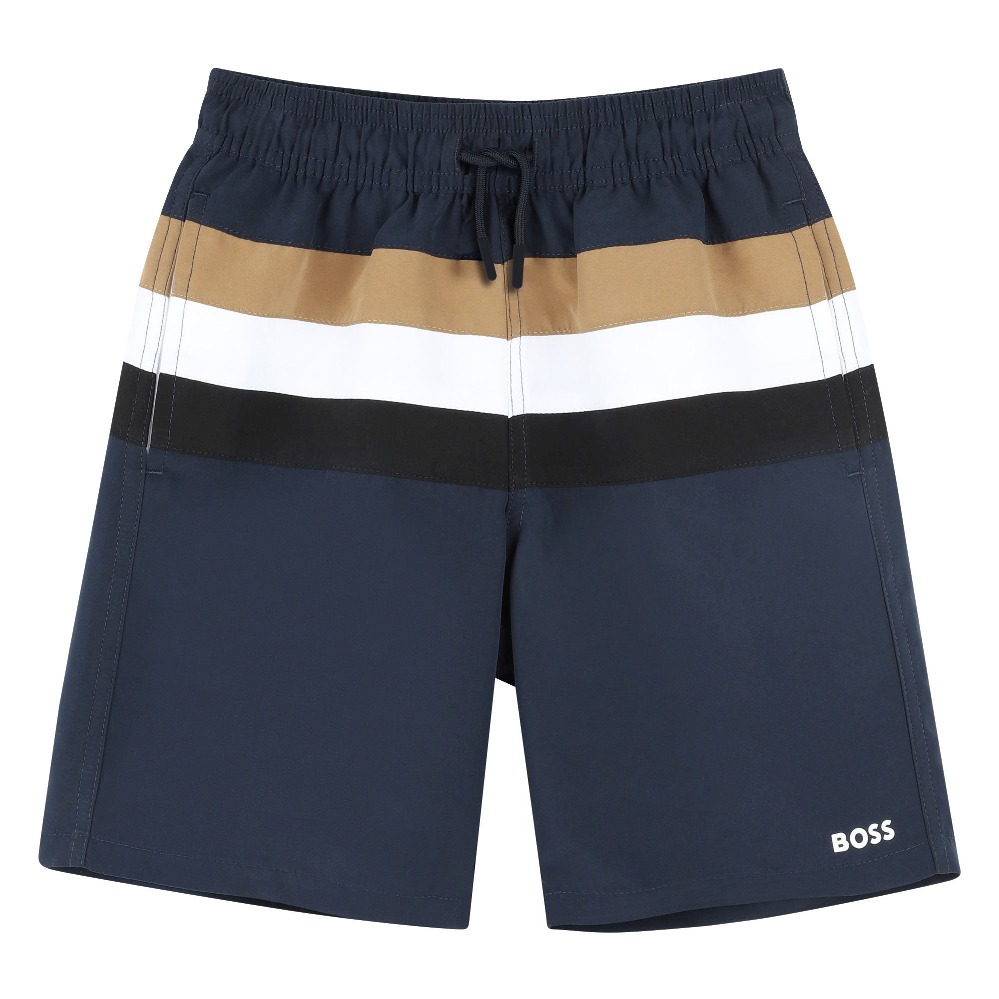 Striped swimming trunks BOSS for BOY