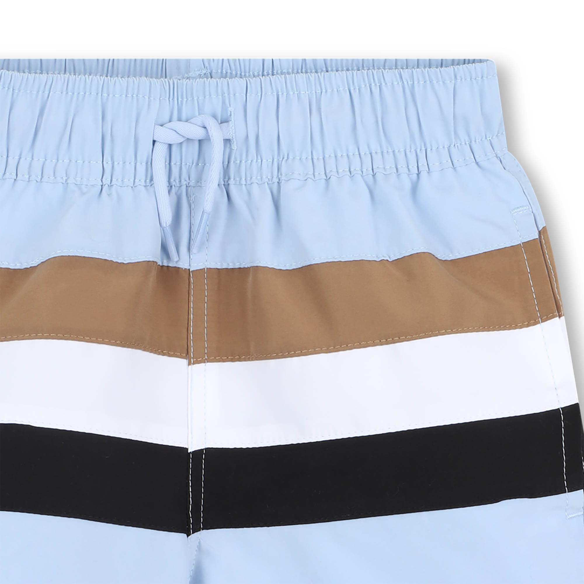 Striped swimming trunks BOSS for BOY